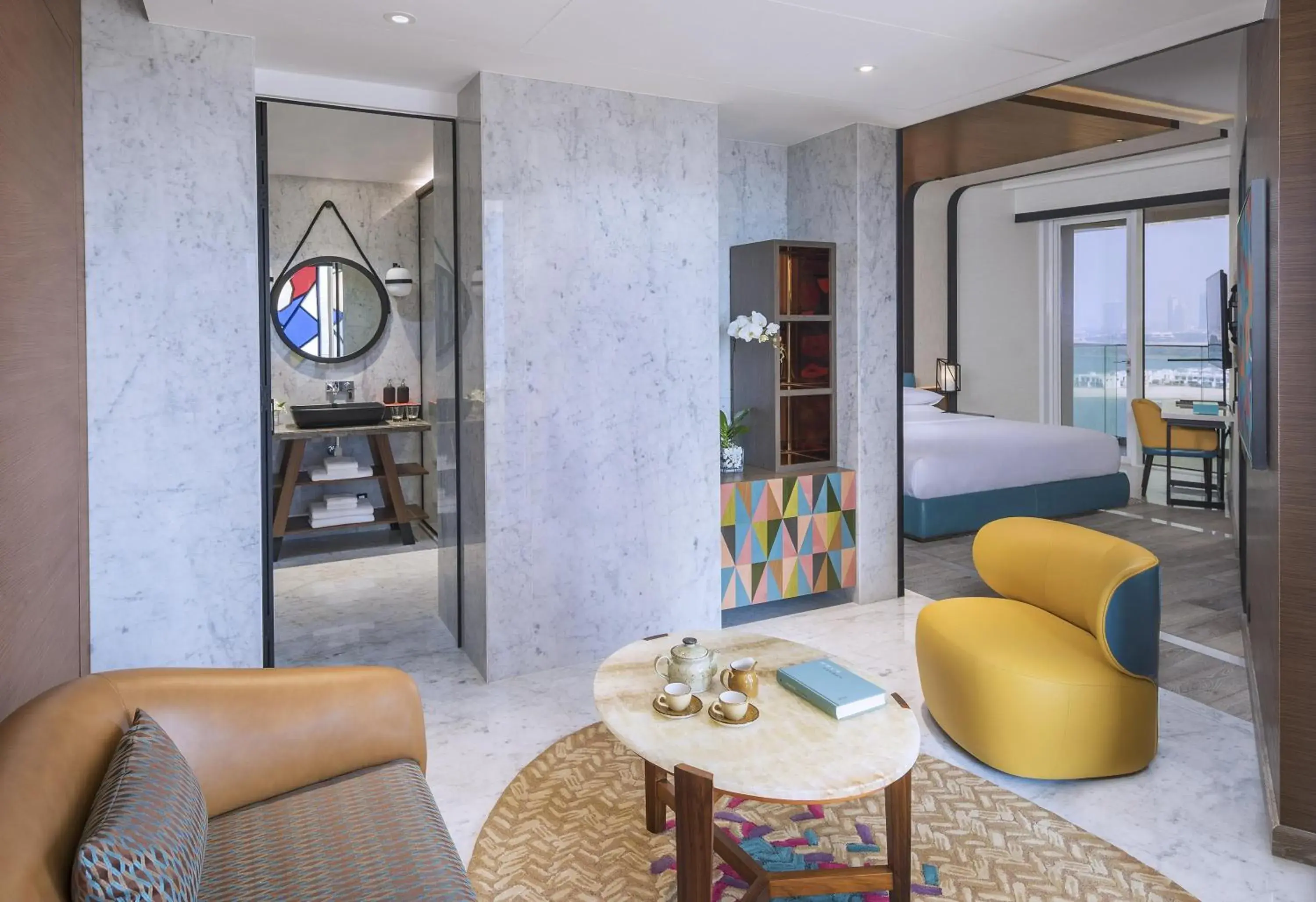 Photo of the whole room, Bed in Andaz Dubai The Palm, By Hyatt Photo of the whole room, Bed in Andaz Dubai The Palm, By Hyatt