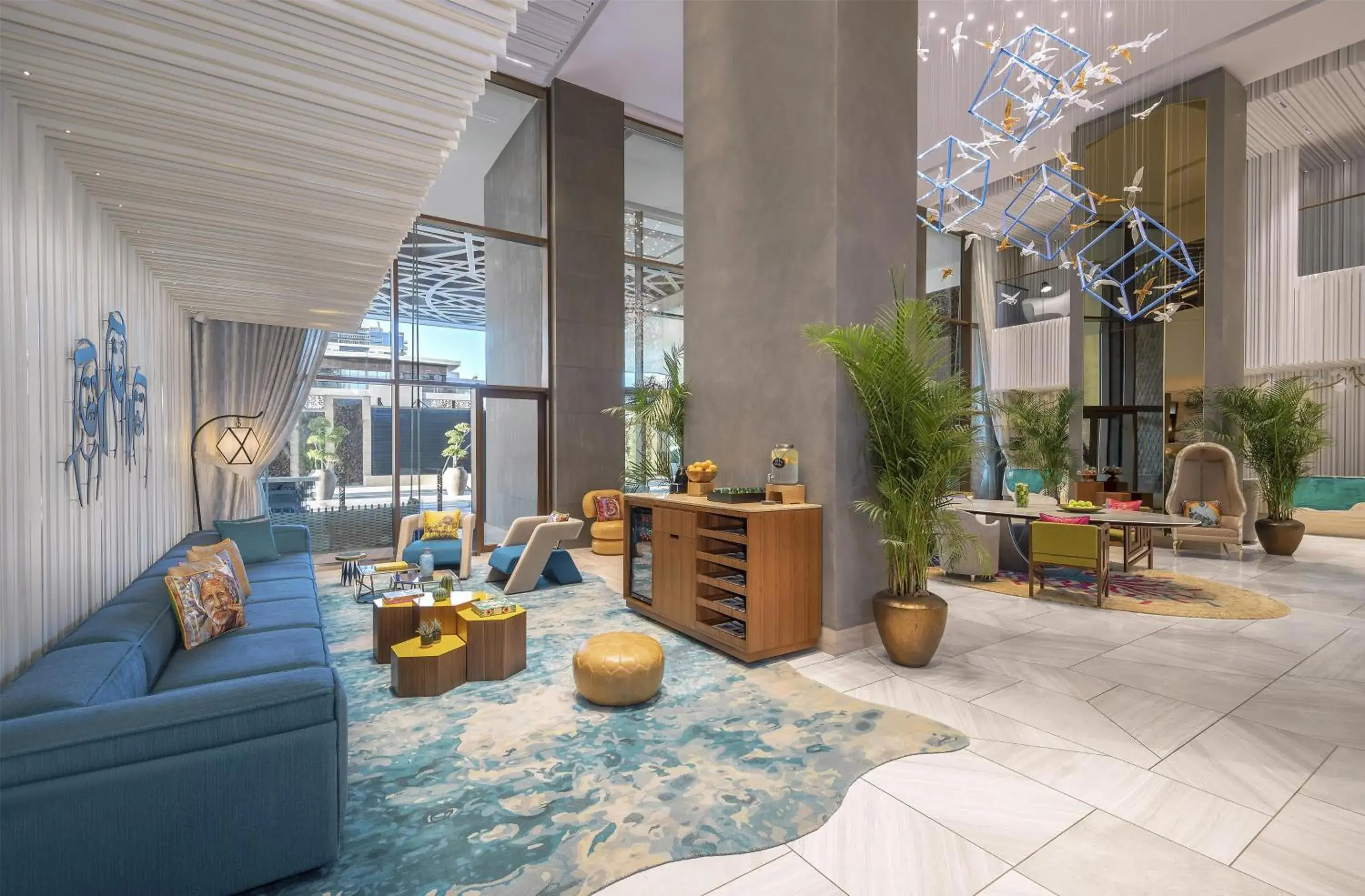 Lobby or reception in Andaz Dubai The Palm, By Hyatt Lobby or reception in Andaz Dubai The Palm, By Hyatt