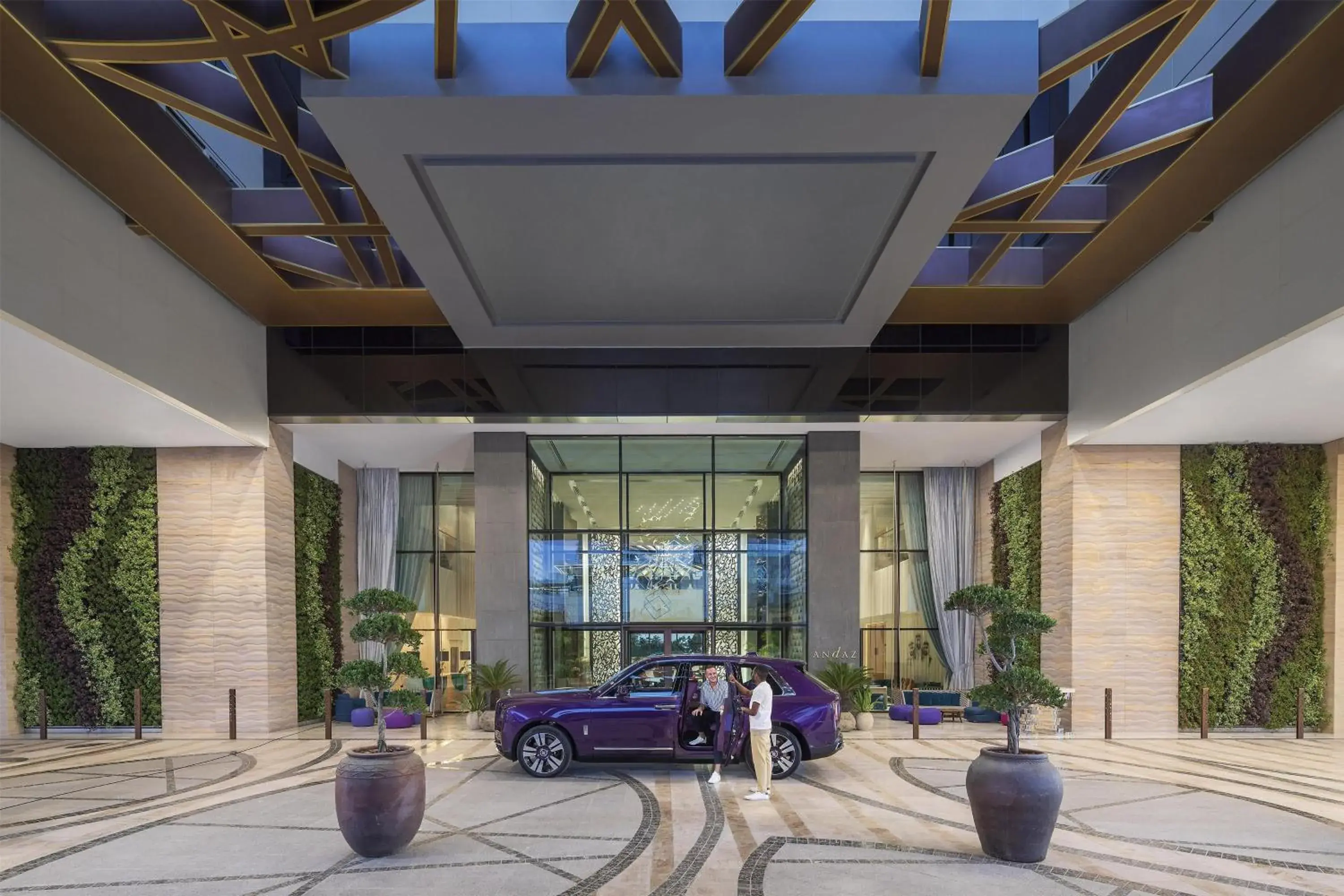 Property building in Andaz Dubai The Palm, By Hyatt Property building in Andaz Dubai The Palm, By Hyatt