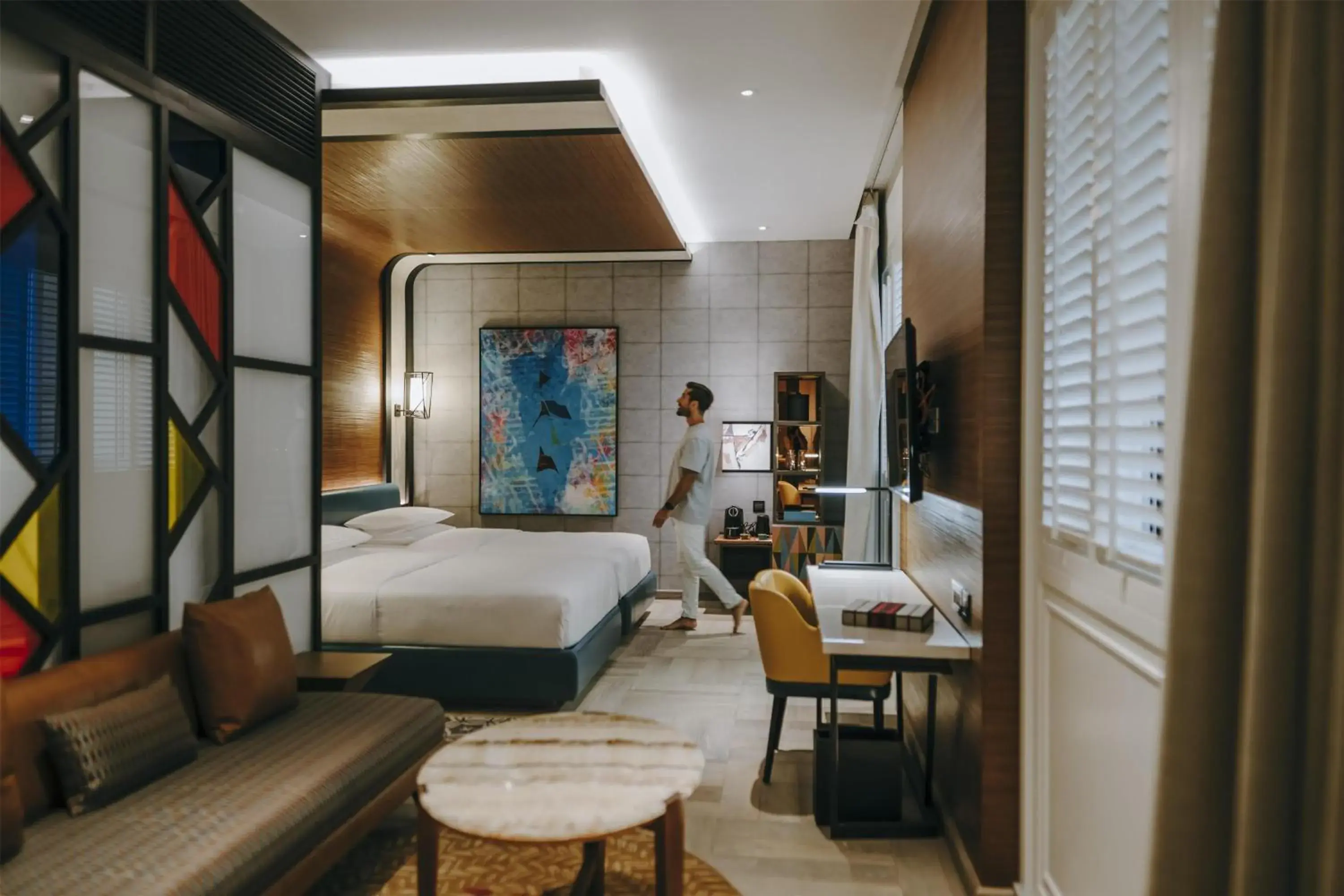 Photo of the whole room, Bed in Andaz Dubai The Palm, By Hyatt Photo of the whole room, Bed in Andaz Dubai The Palm, By Hyatt