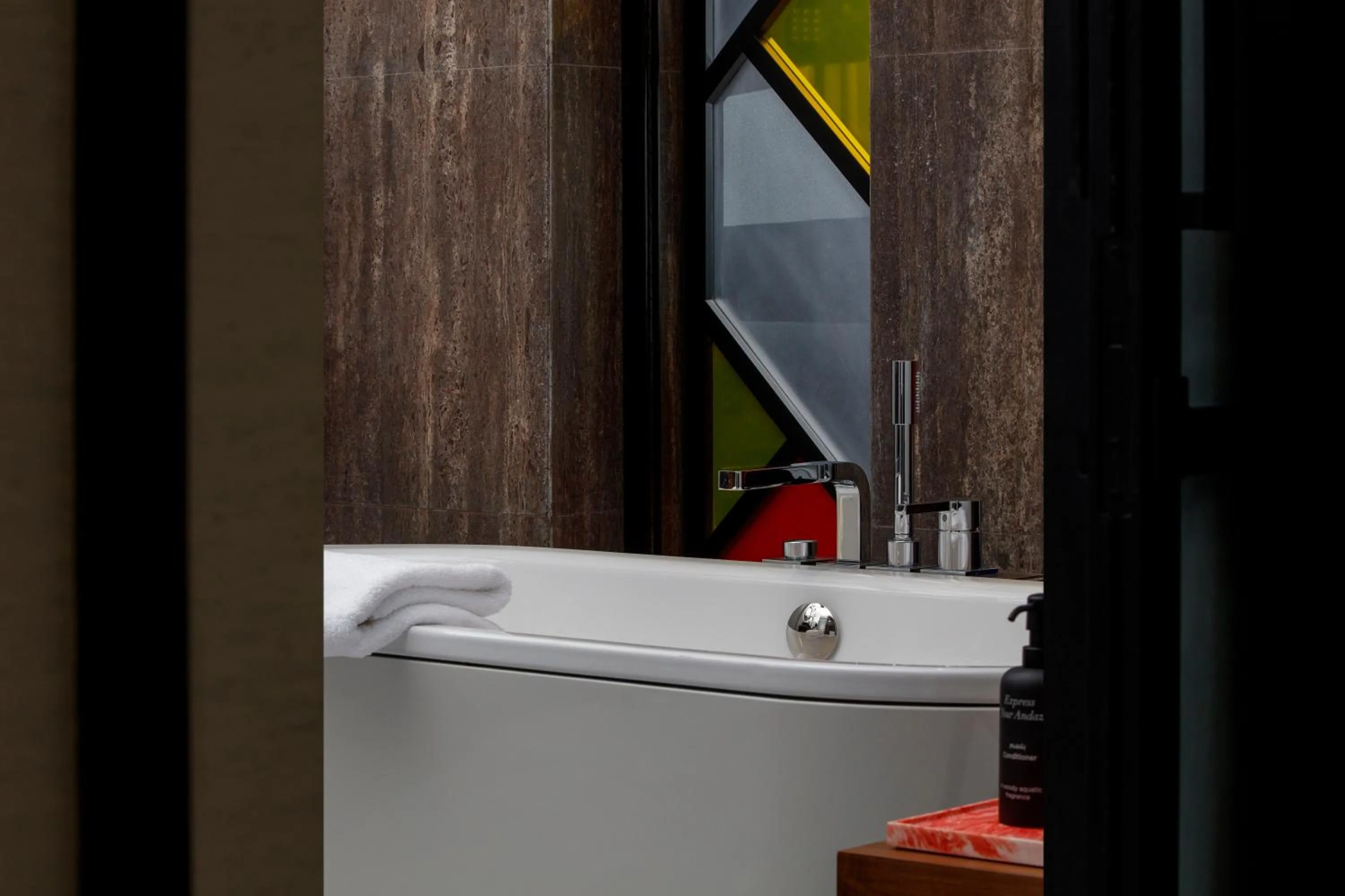 Bathroom in Andaz Dubai The Palm, By Hyatt