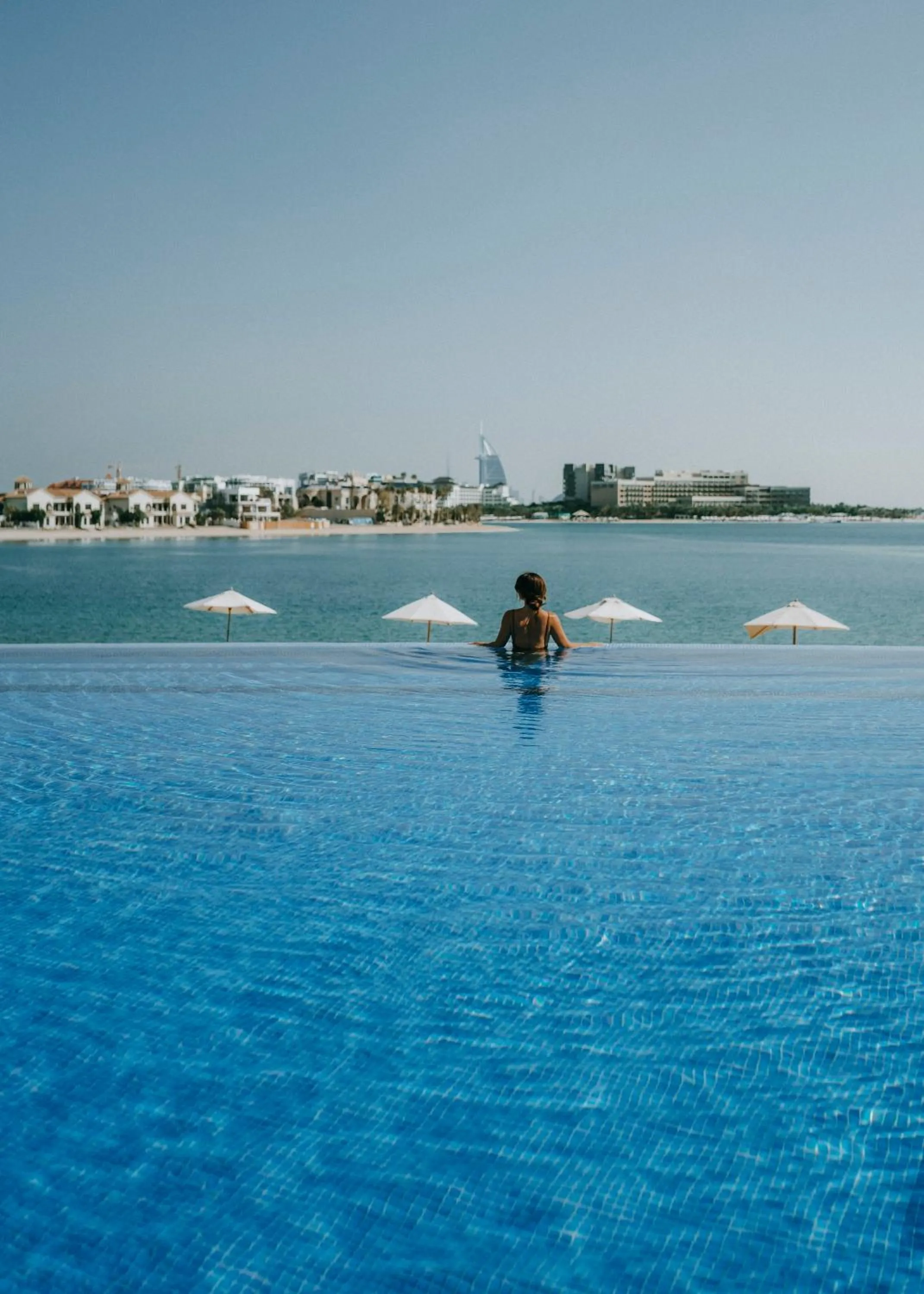 Swimming pool in Andaz Dubai The Palm, By Hyatt