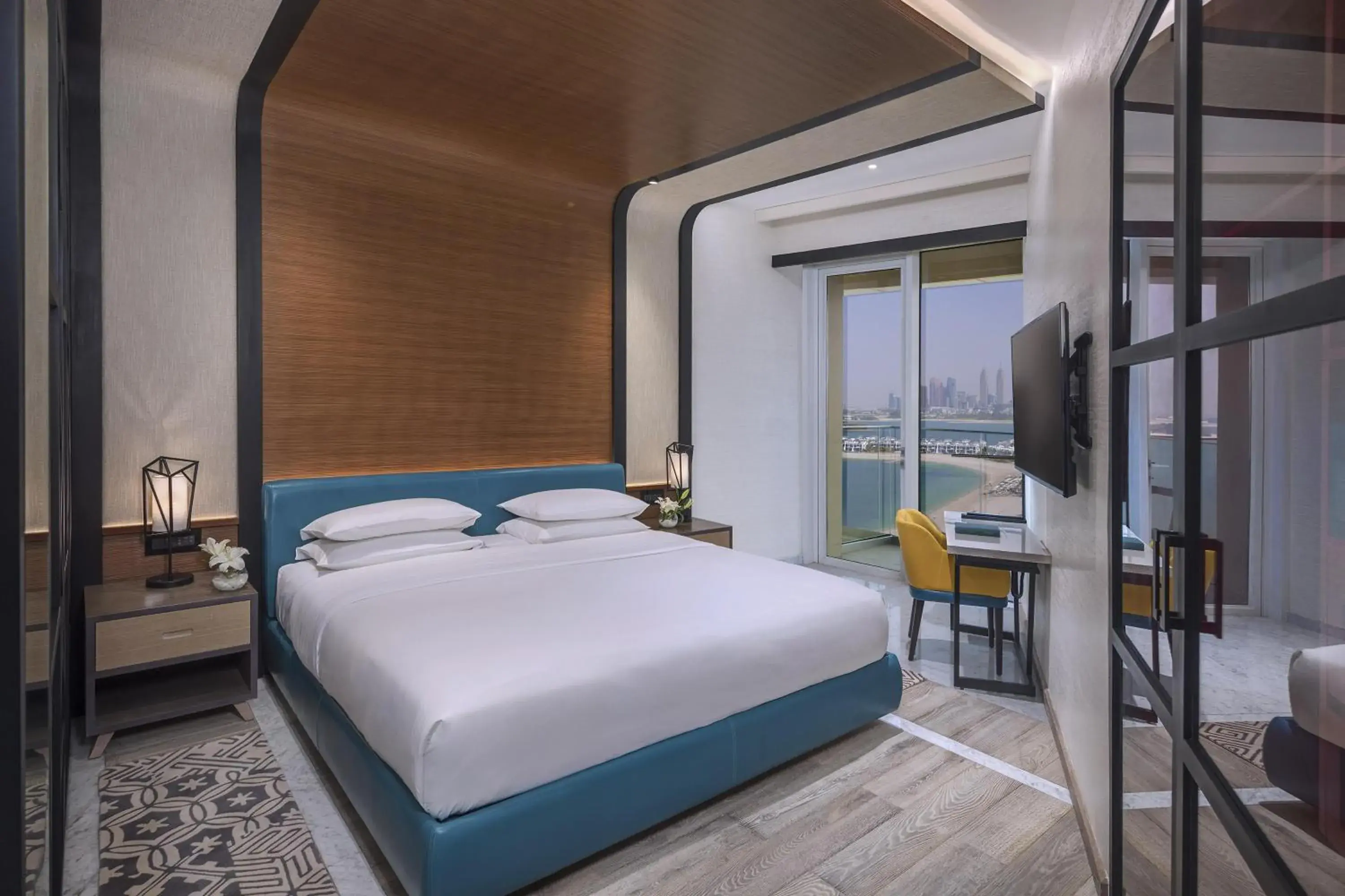 Photo of the whole room, Bed in Andaz Dubai The Palm, By Hyatt Photo of the whole room, Bed in Andaz Dubai The Palm, By Hyatt