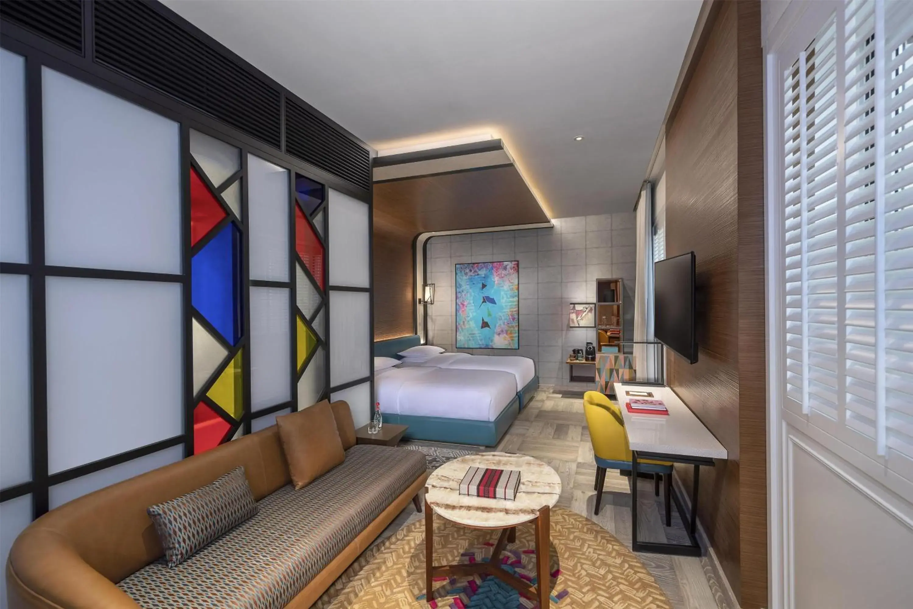 Photo of the whole room, Bed in Andaz Dubai The Palm, By Hyatt Photo of the whole room, Bed in Andaz Dubai The Palm, By Hyatt