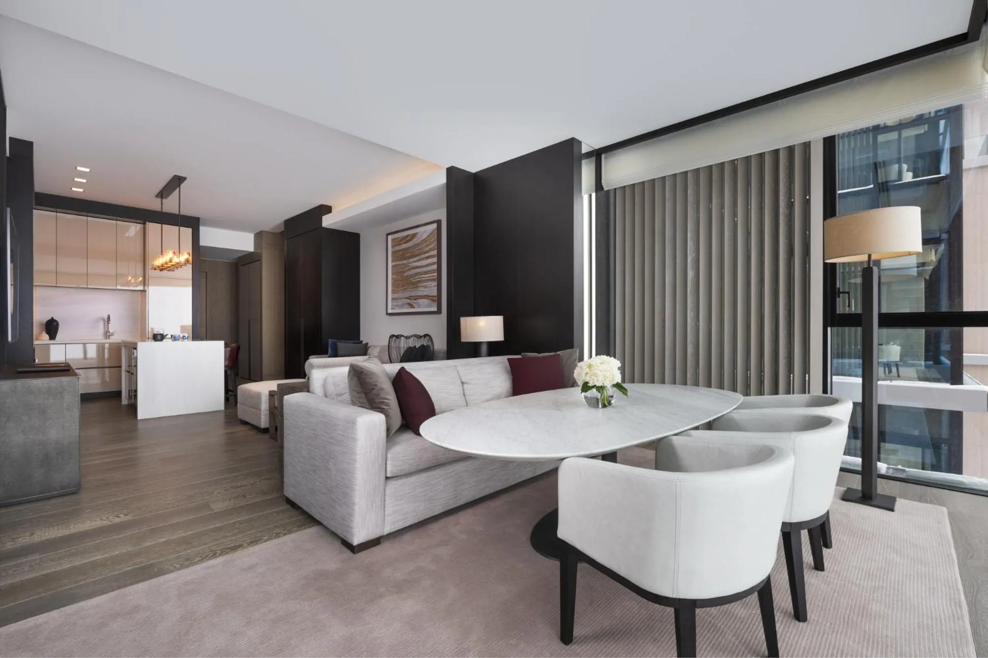 Dining area in Park Hyatt Niseko Hanazono