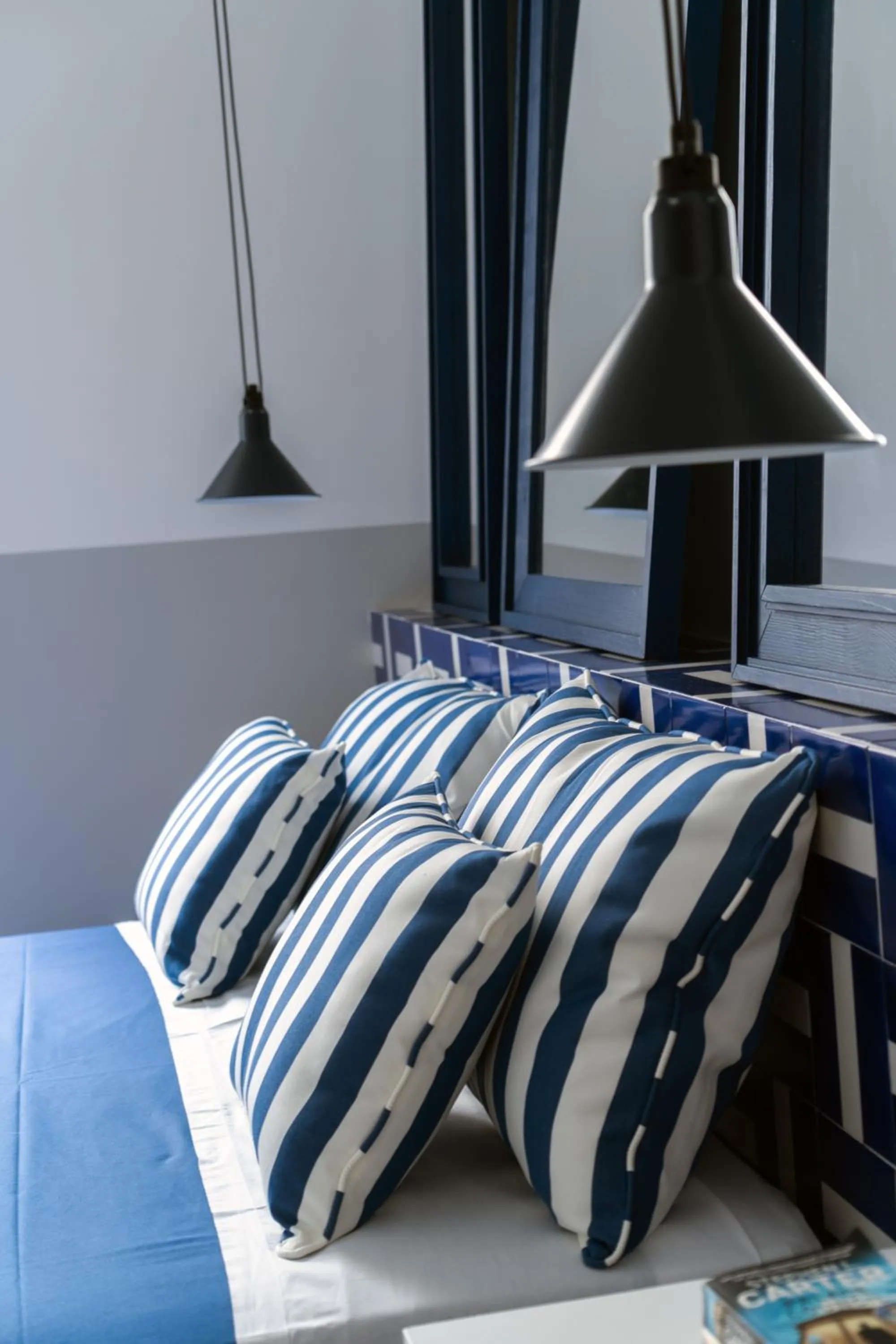 Decorative detail, Bed in Maison Il Conservatorio