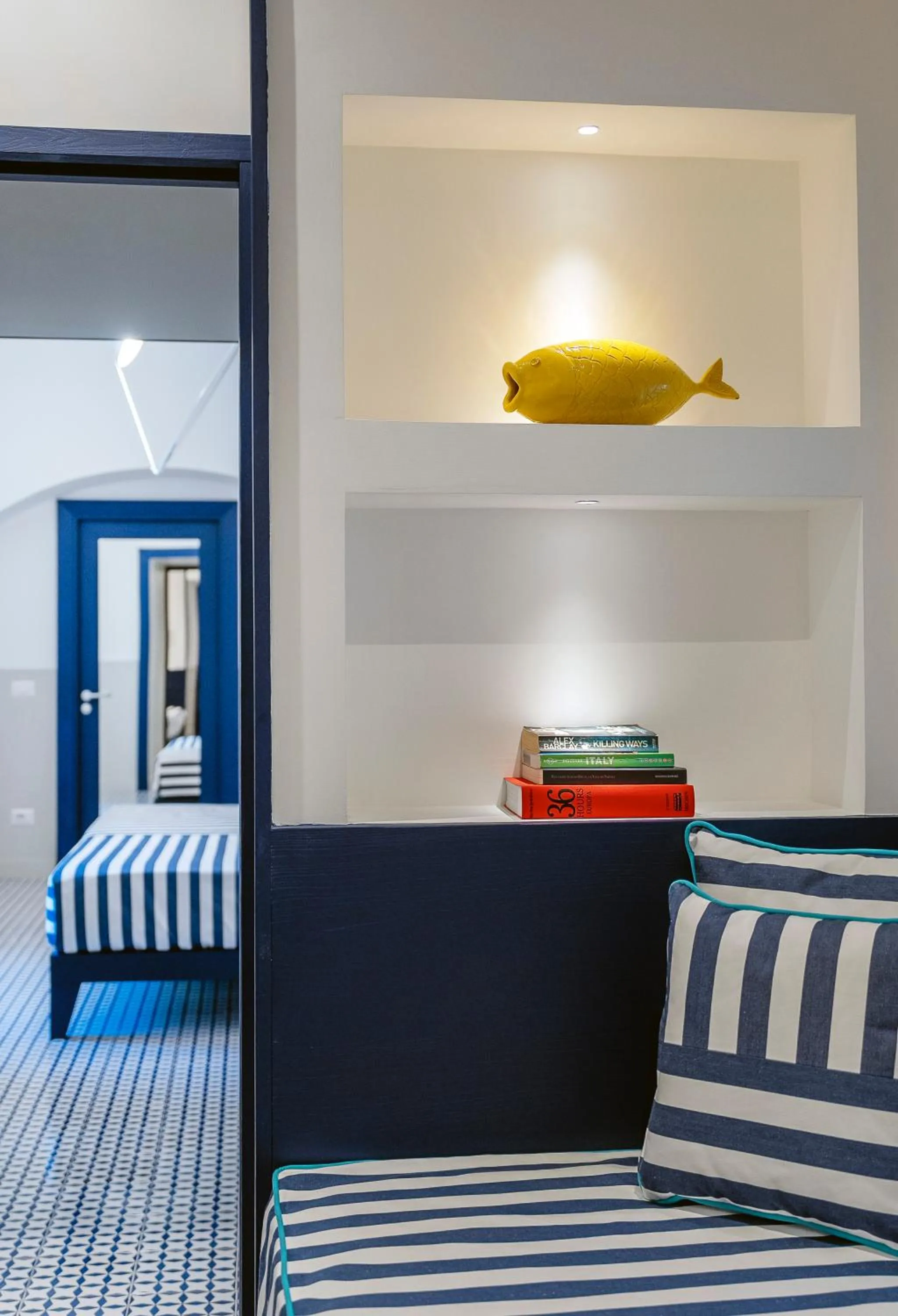 Decorative detail, Bed in Maison Il Conservatorio