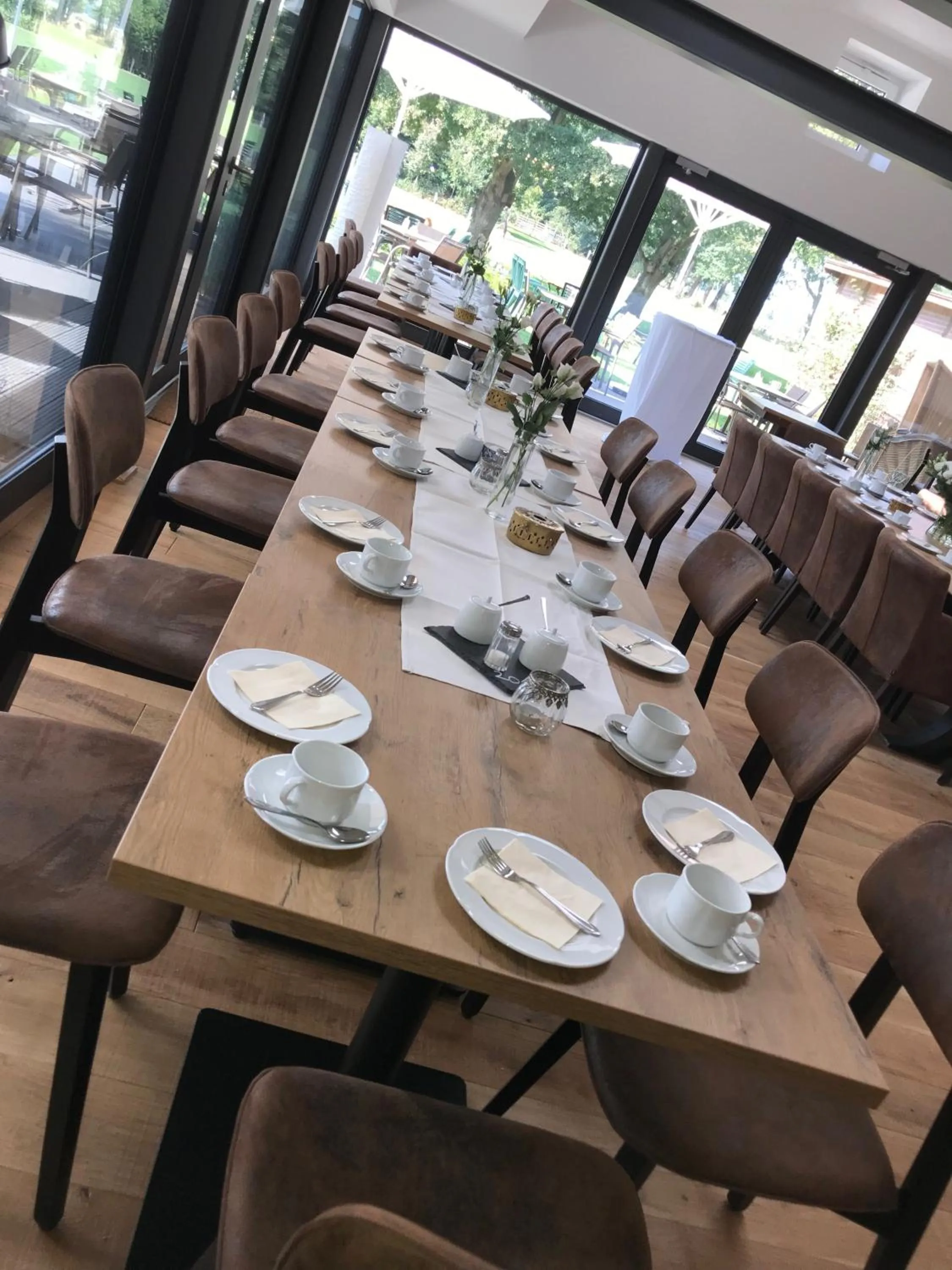 Dining area in Landcafe Neumann