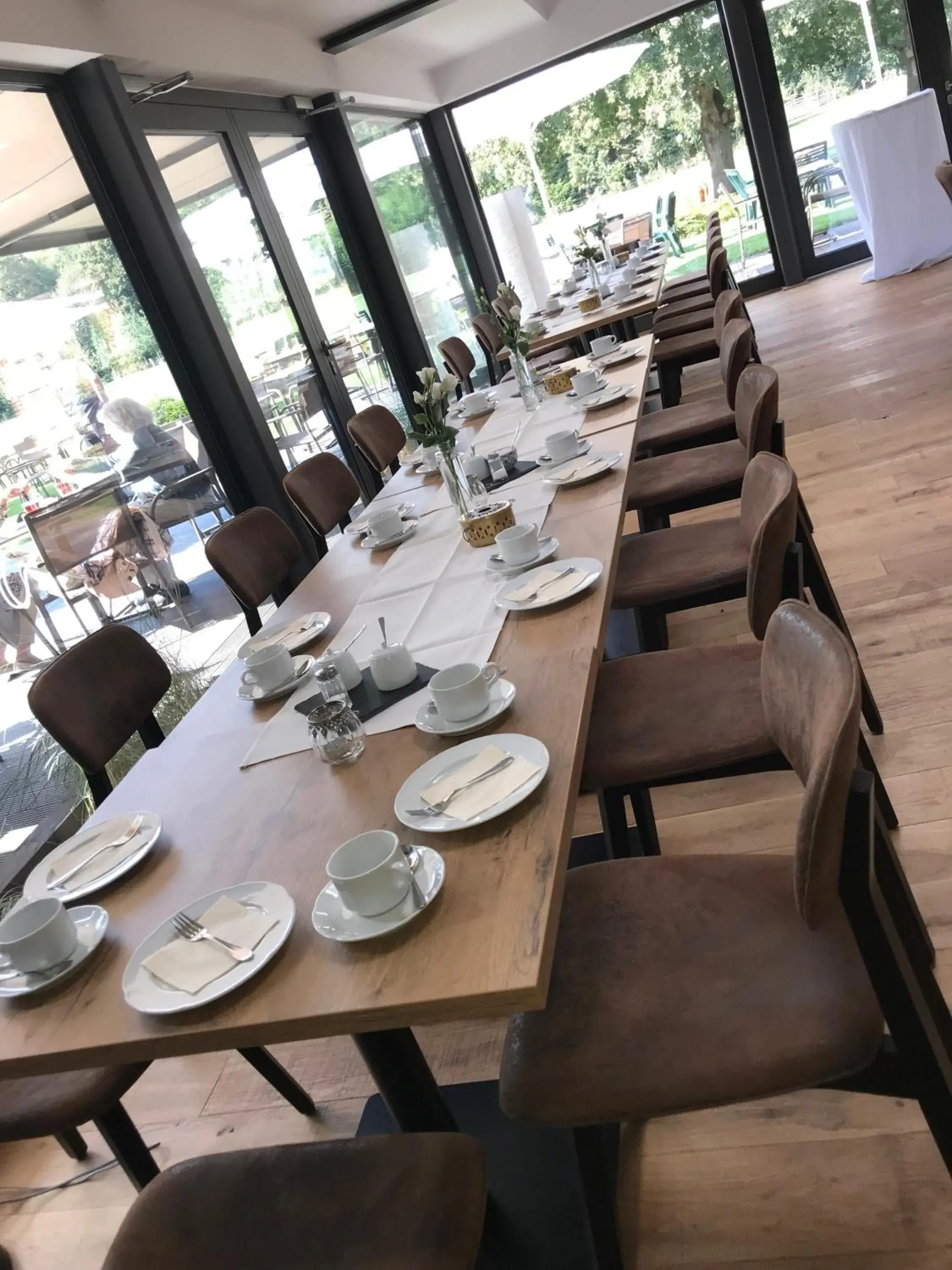 Dining area in Landcafe Neumann Dining area in Landcafe Neumann