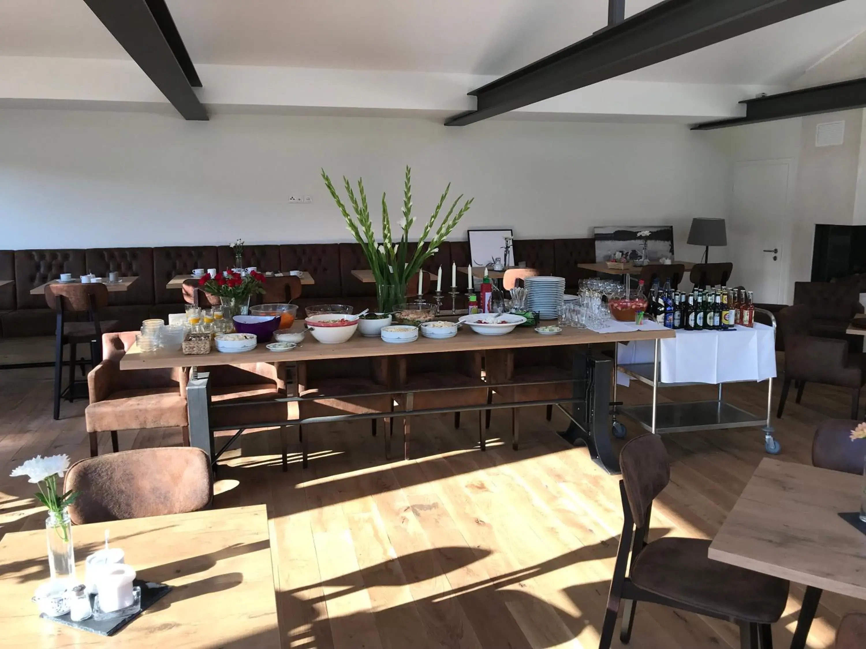 Dining area in Landcafe Neumann Dining area in Landcafe Neumann