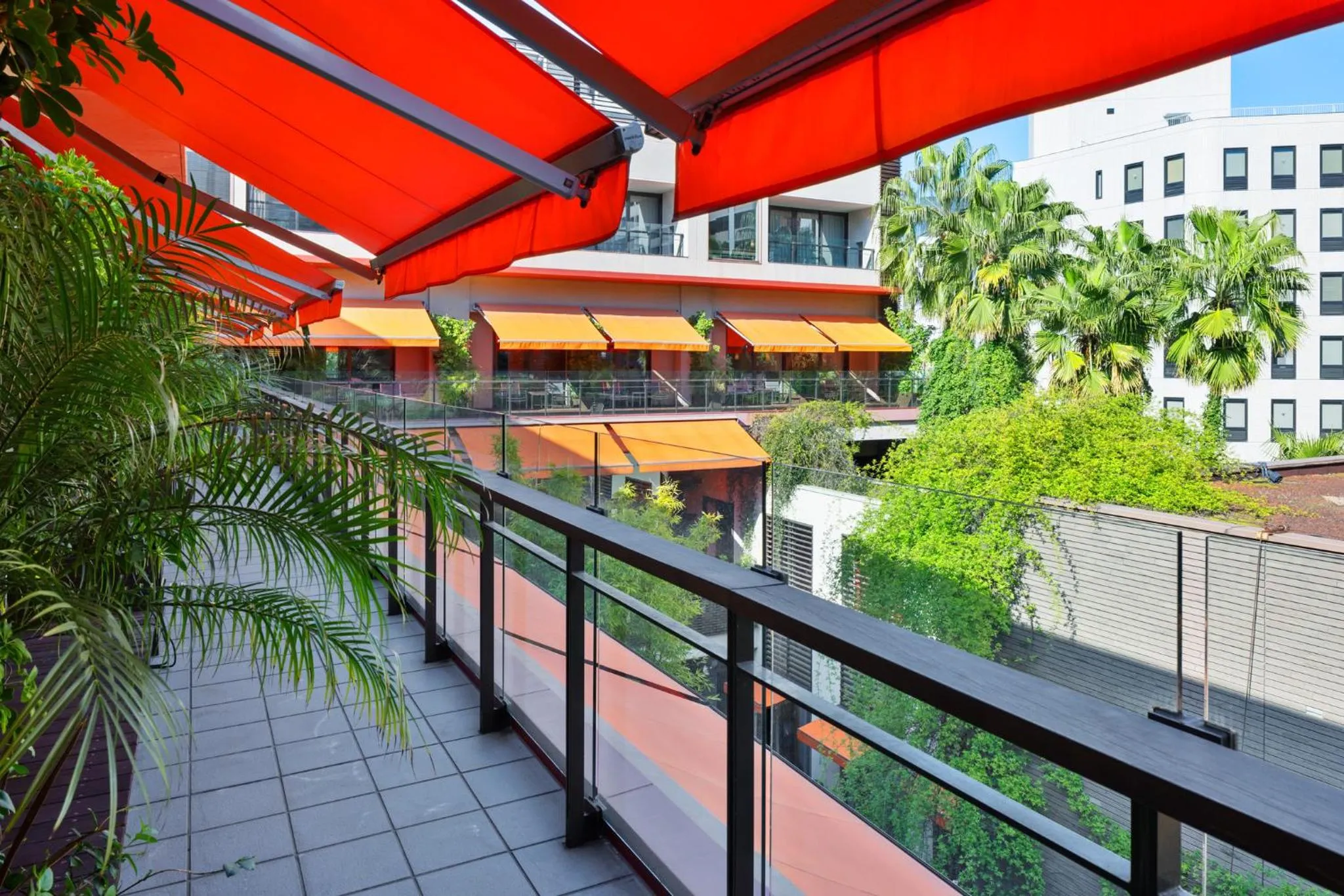 Balcony/Terrace in With The Style Fukuoka