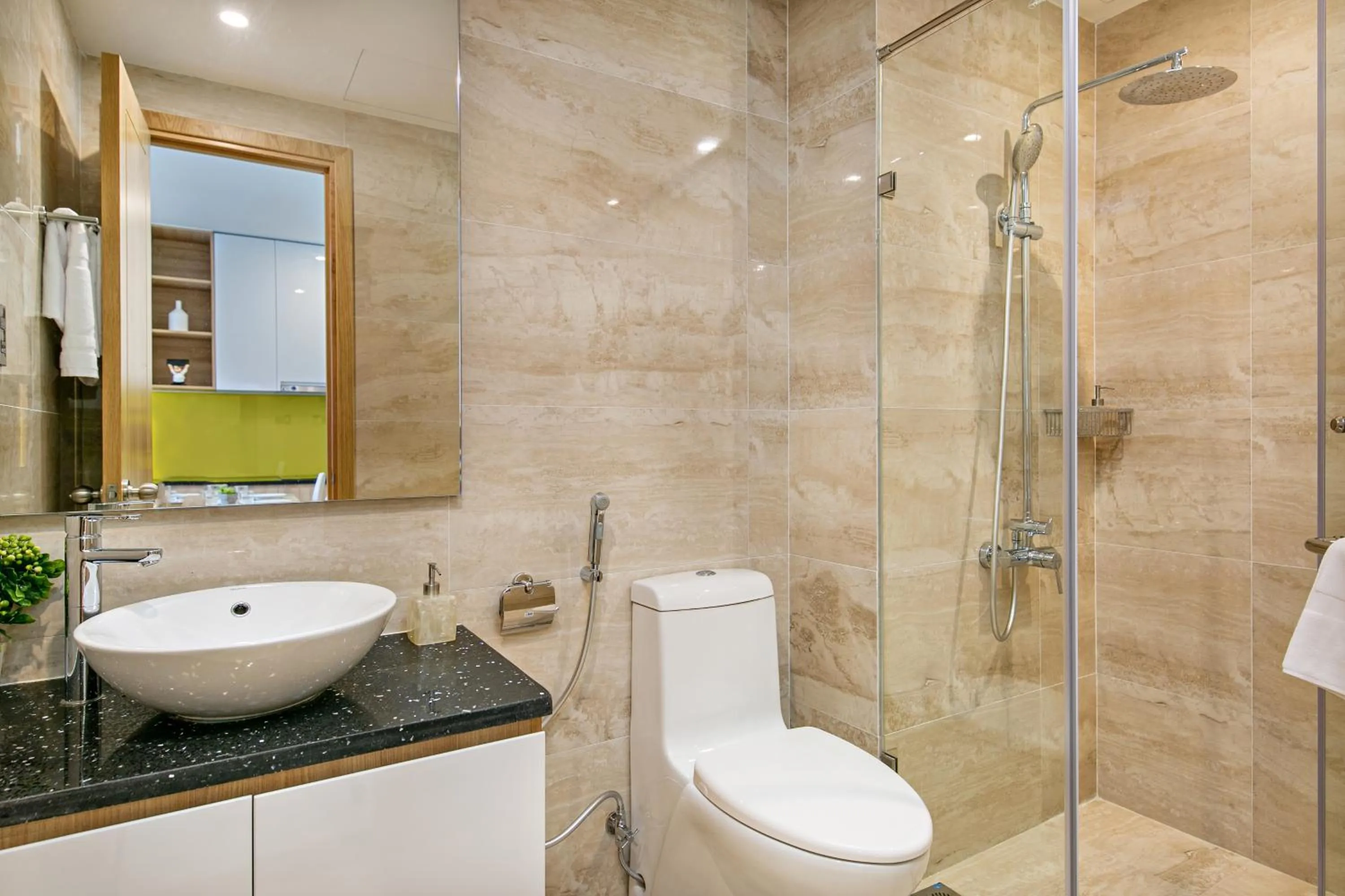 Toilet in Sun River Hotel & Apartment