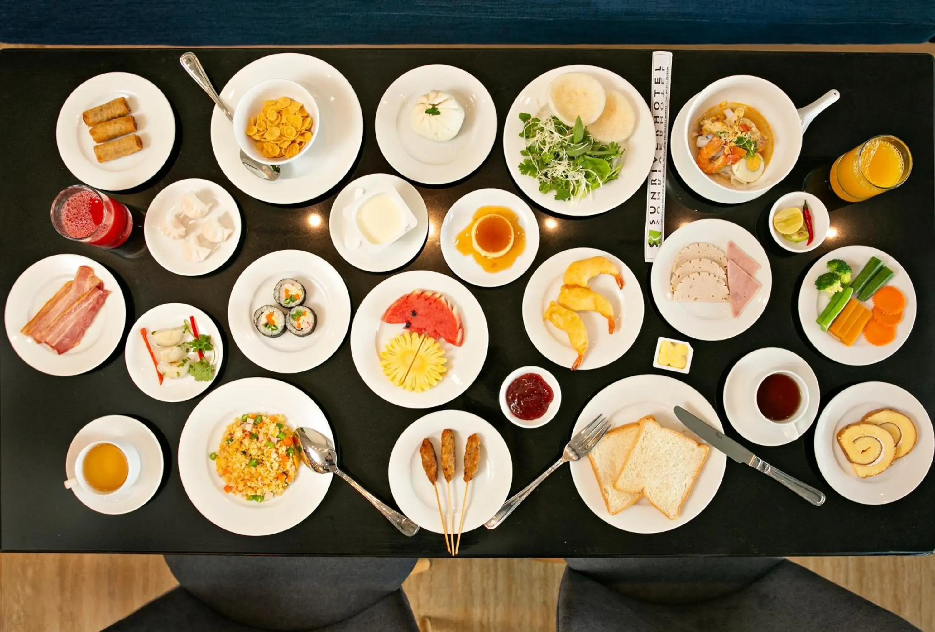 Breakfast in Sun River Hotel & Apartment Breakfast in Sun River Hotel & Apartment