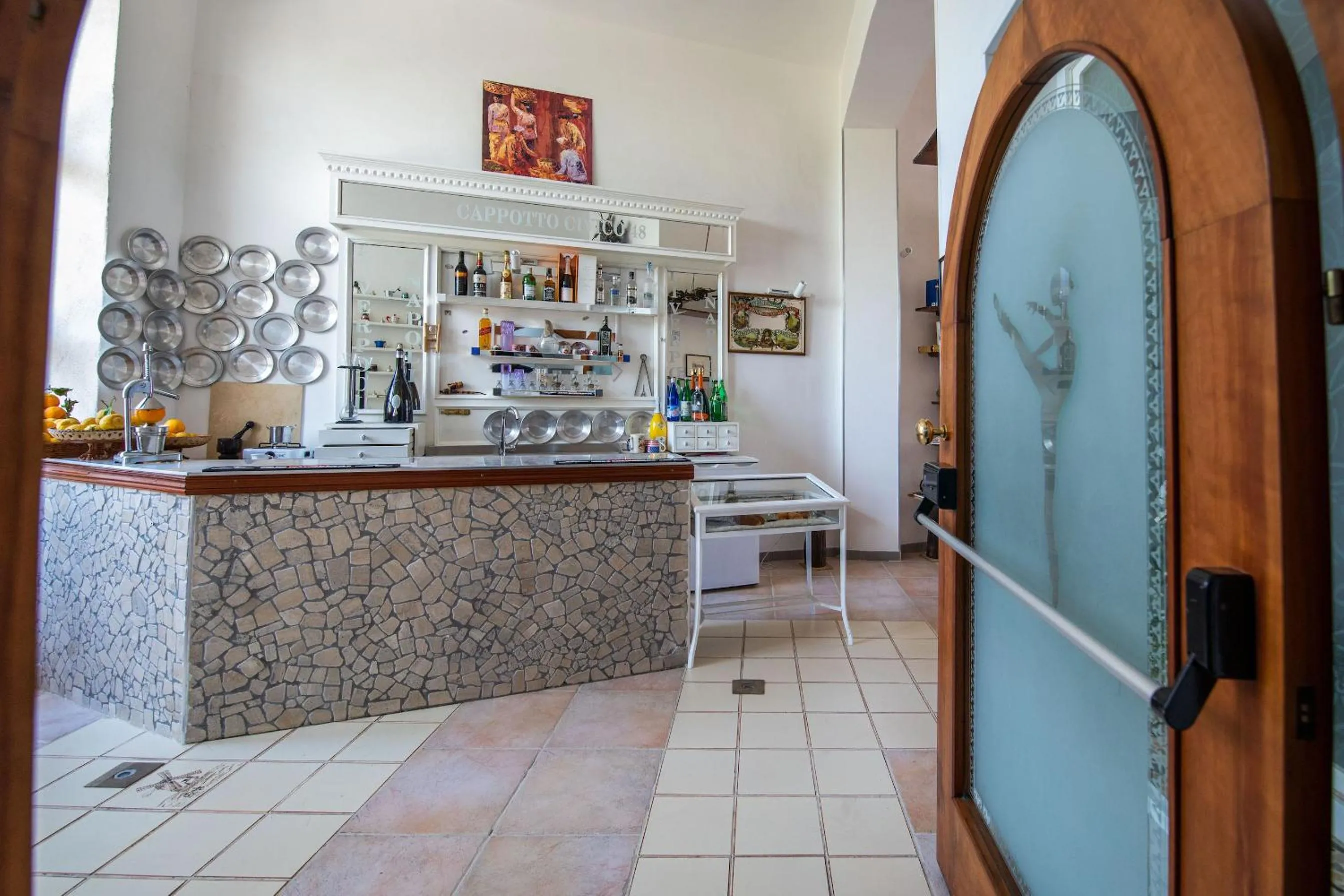 Lobby or reception in B&B Cappotto civico 48