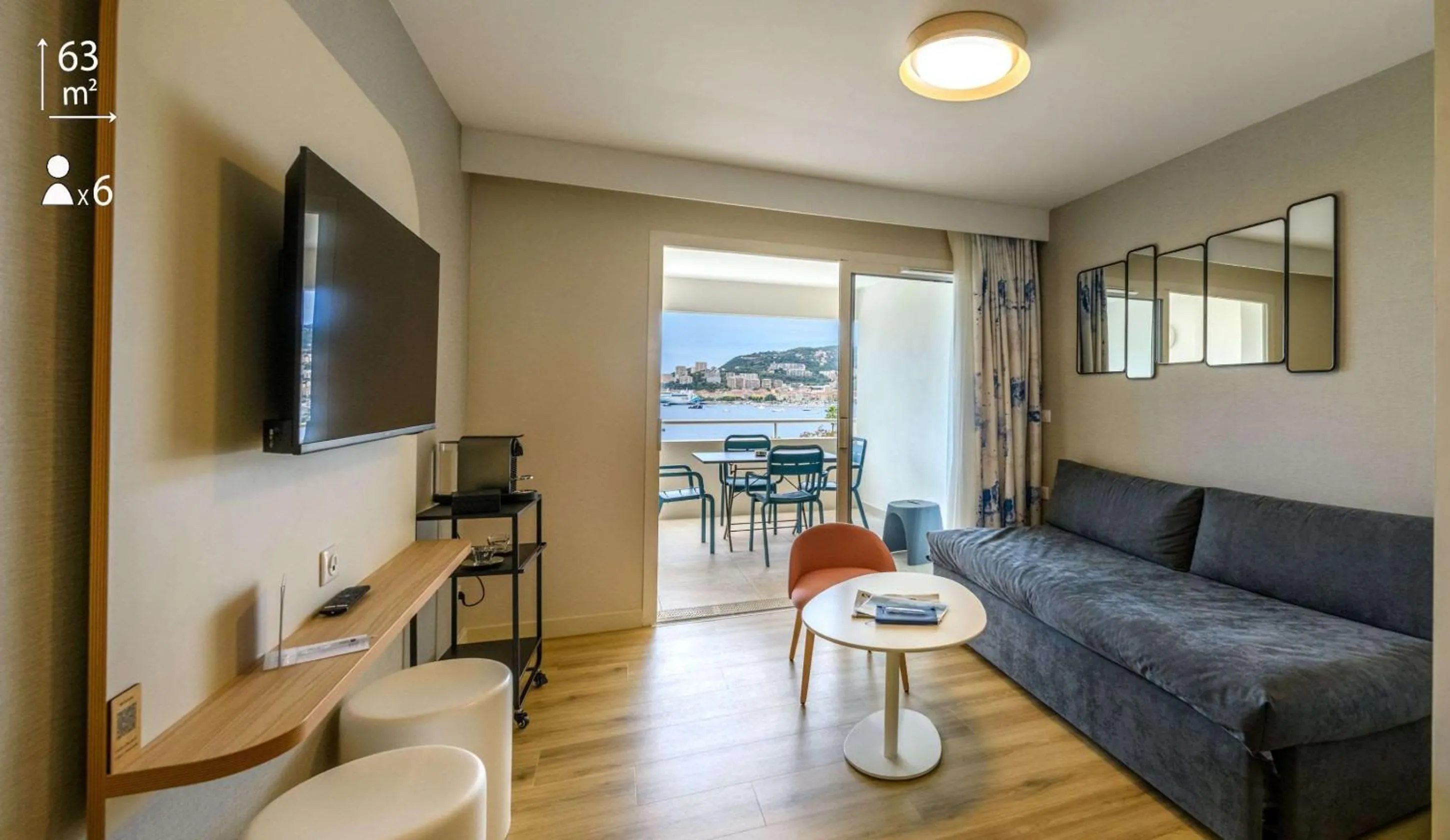 Photo of the whole room in Best Western Plus Ajaccio Amirauté