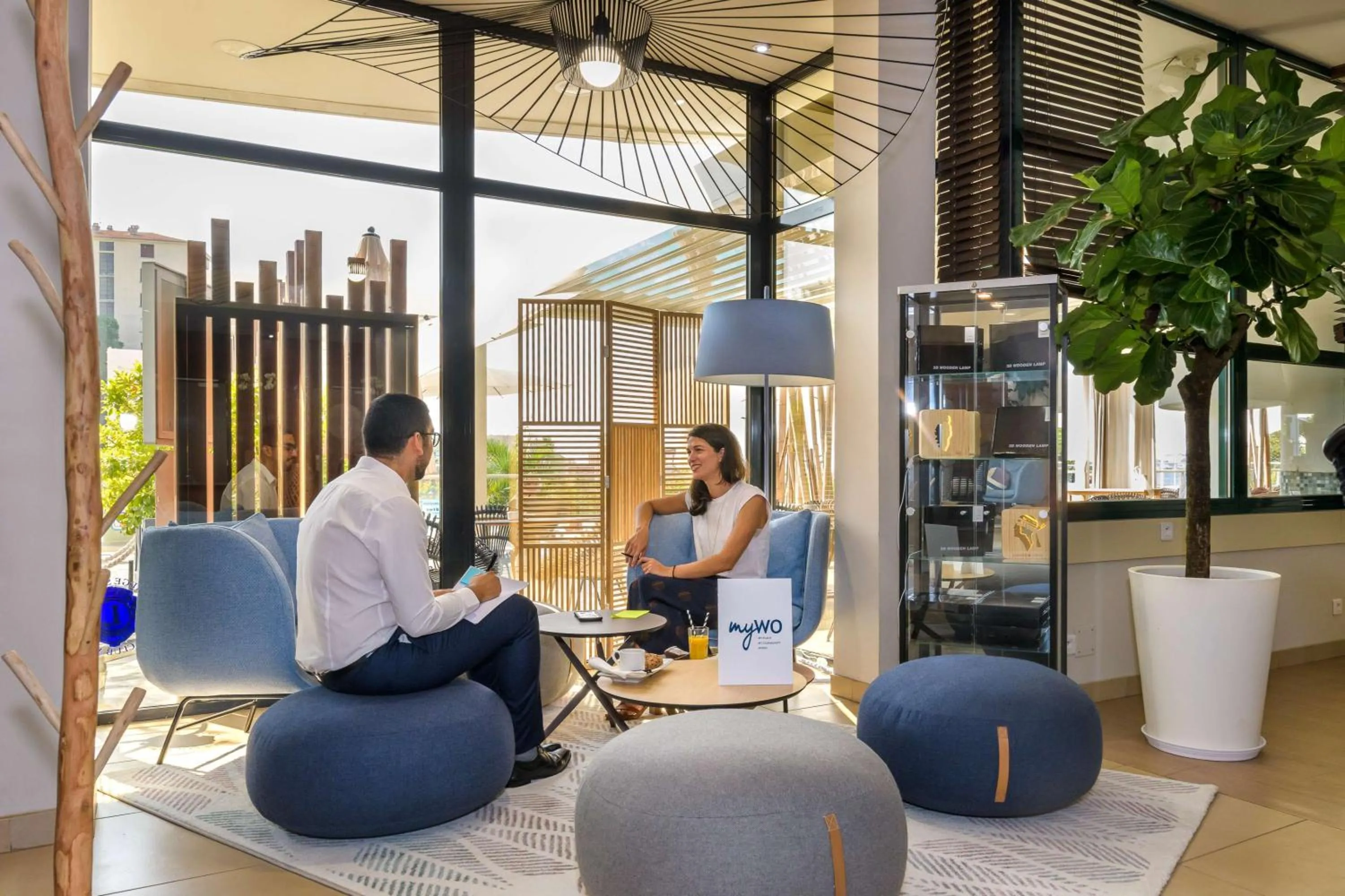 Lobby or reception in Best Western Plus Ajaccio Amirauté