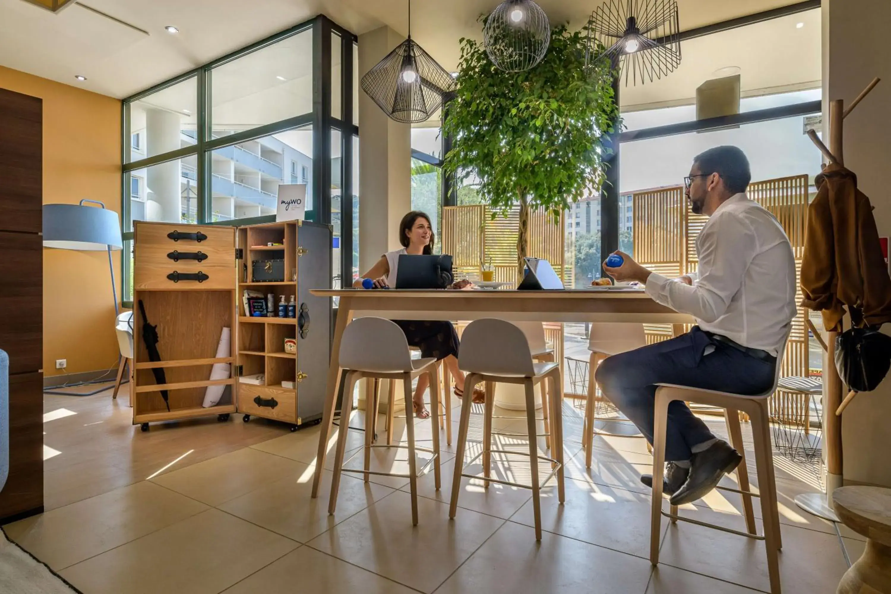 Lobby or reception in Best Western Plus Ajaccio Amirauté Lobby or reception in Best Western Plus Ajaccio Amirauté