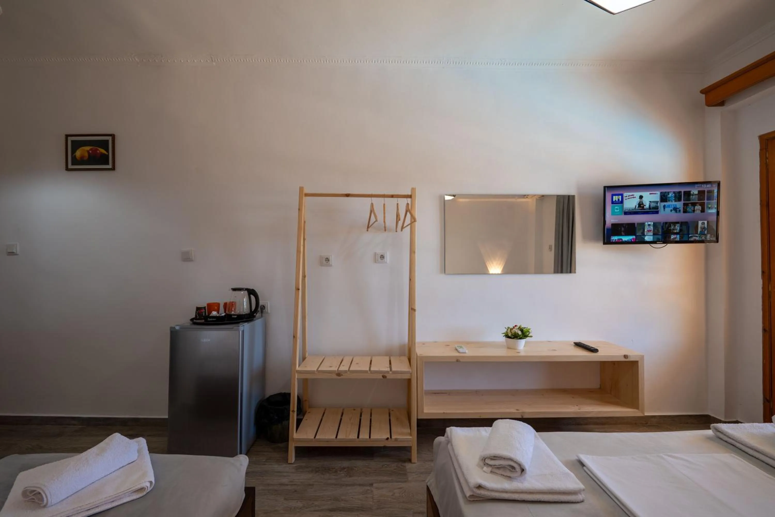 Bed in Apart Hotel Alex