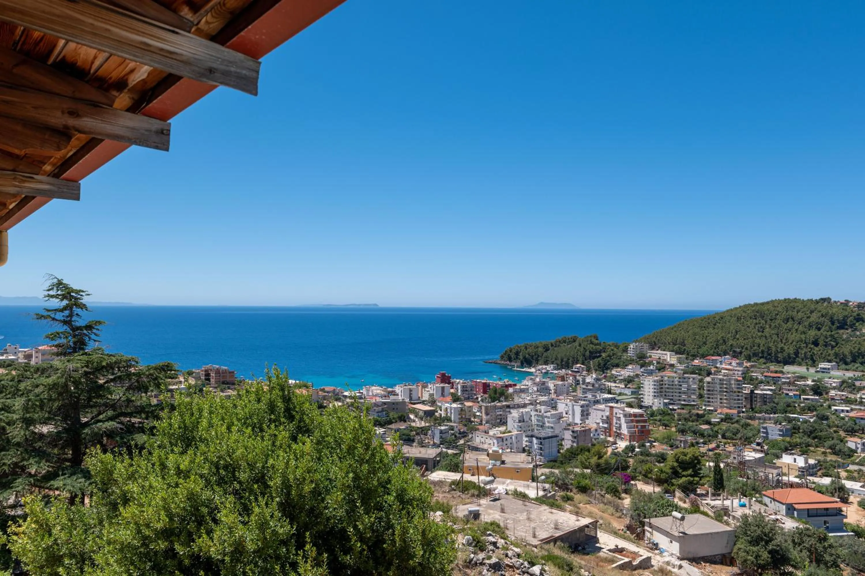 Sea view in Apart Hotel Alex