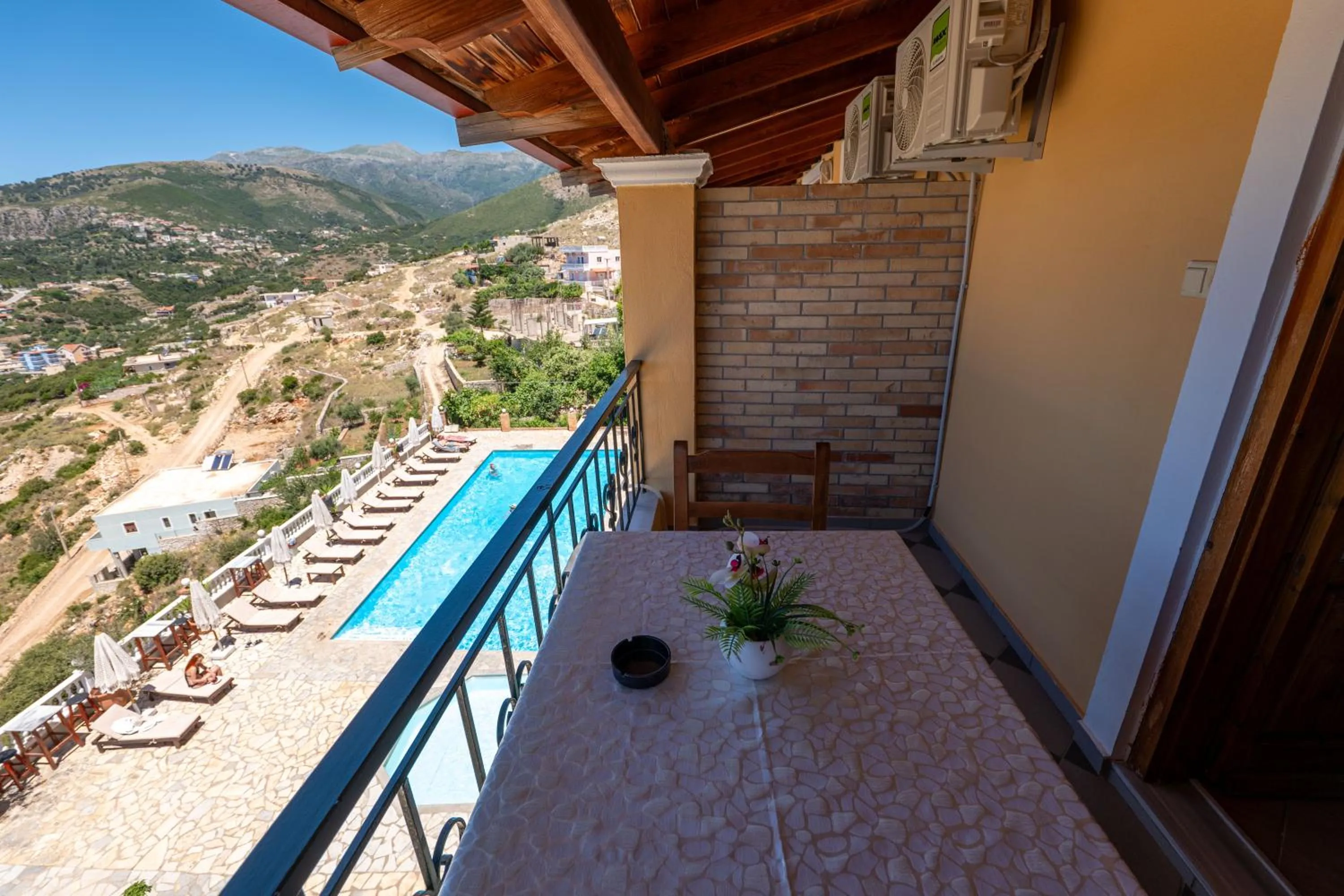 Balcony/Terrace in Apart Hotel Alex
