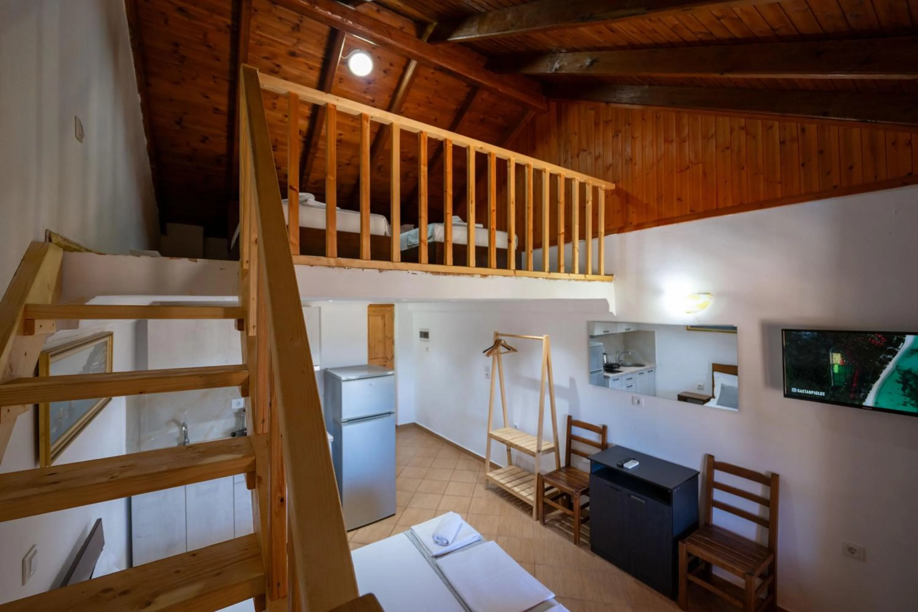 Bed in Apart Hotel Alex