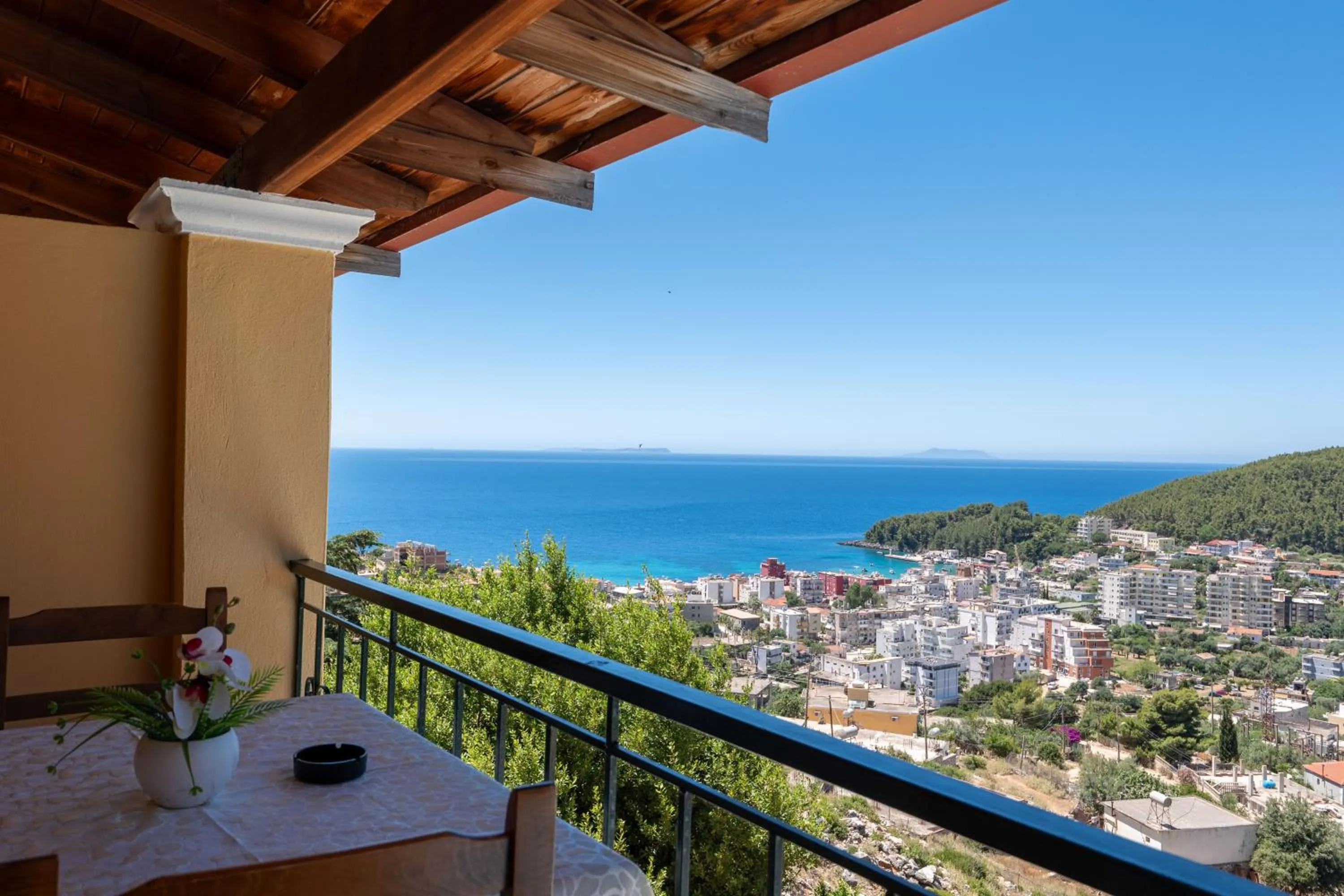 Sea view in Apart Hotel Alex