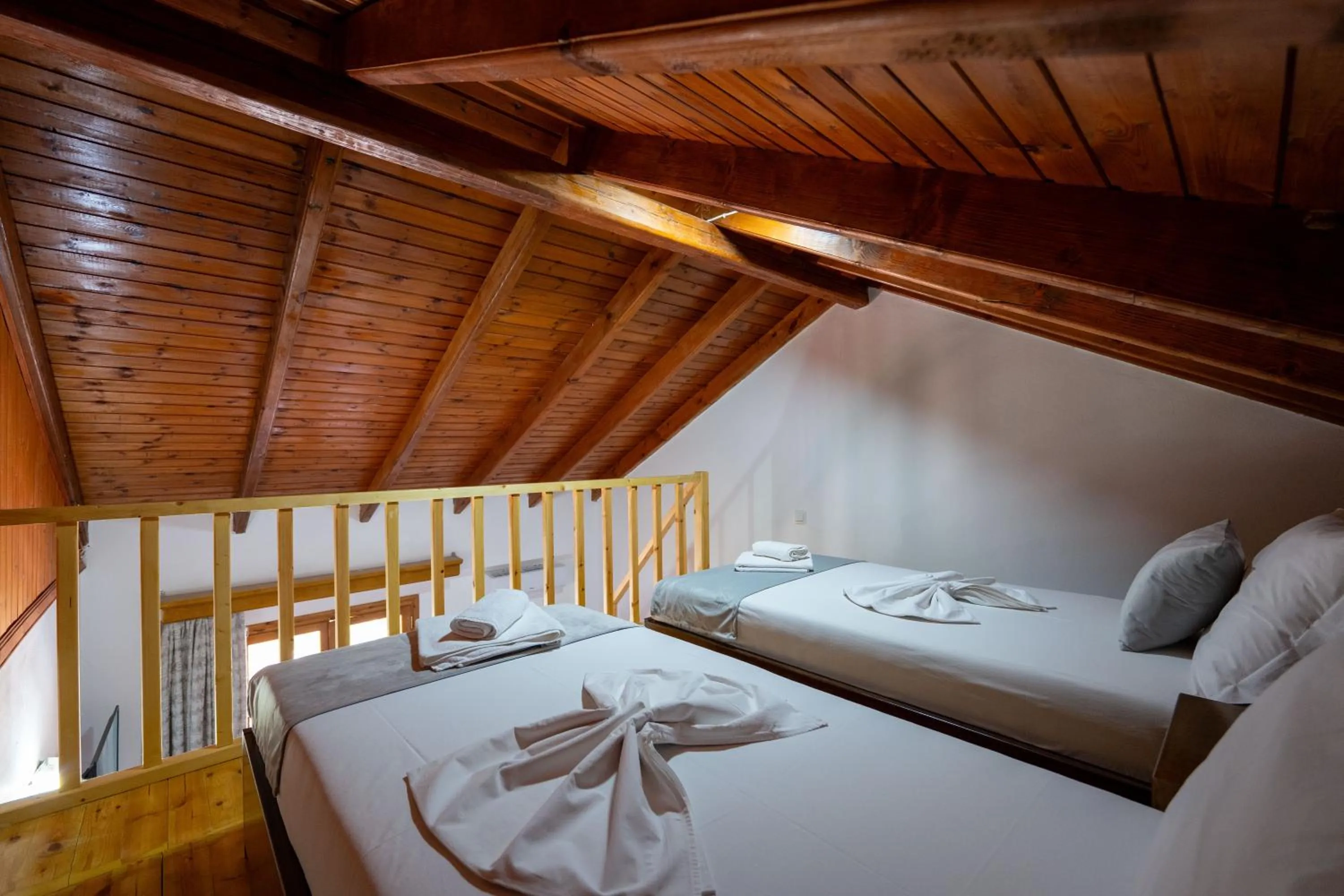 Bed in Apart Hotel Alex
