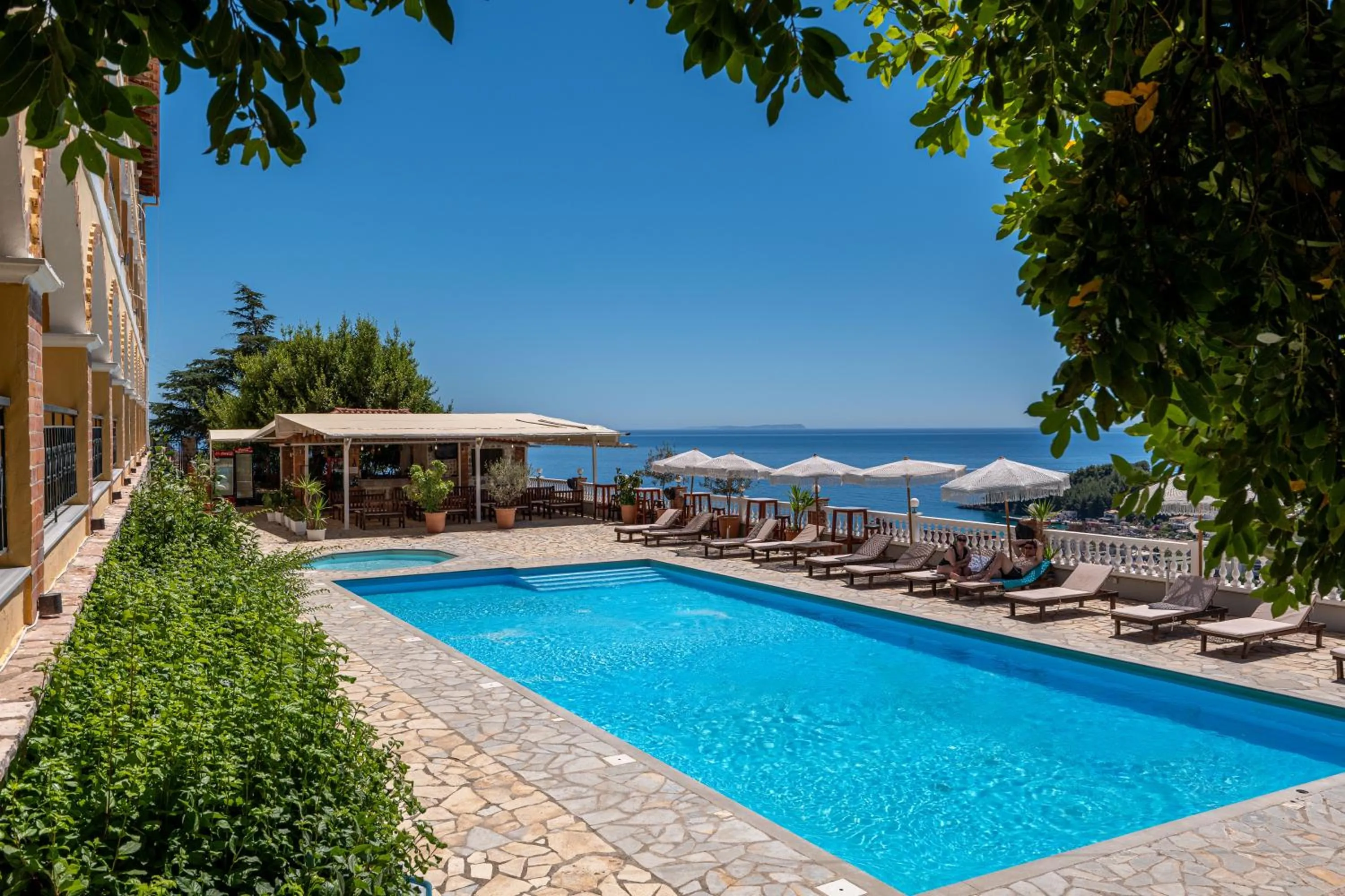 Swimming pool in Apart Hotel Alex