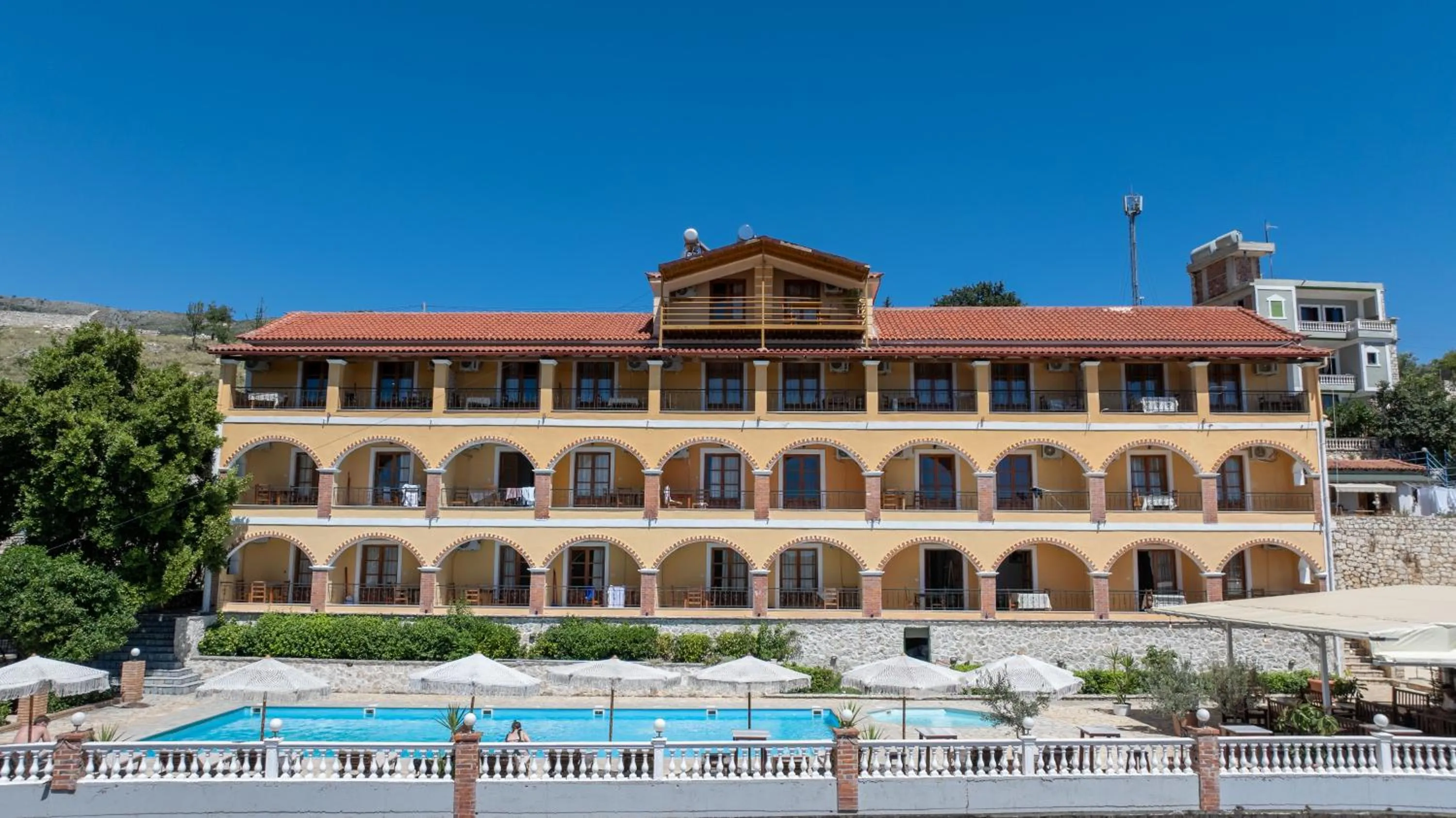 Property building in Apart Hotel Alex