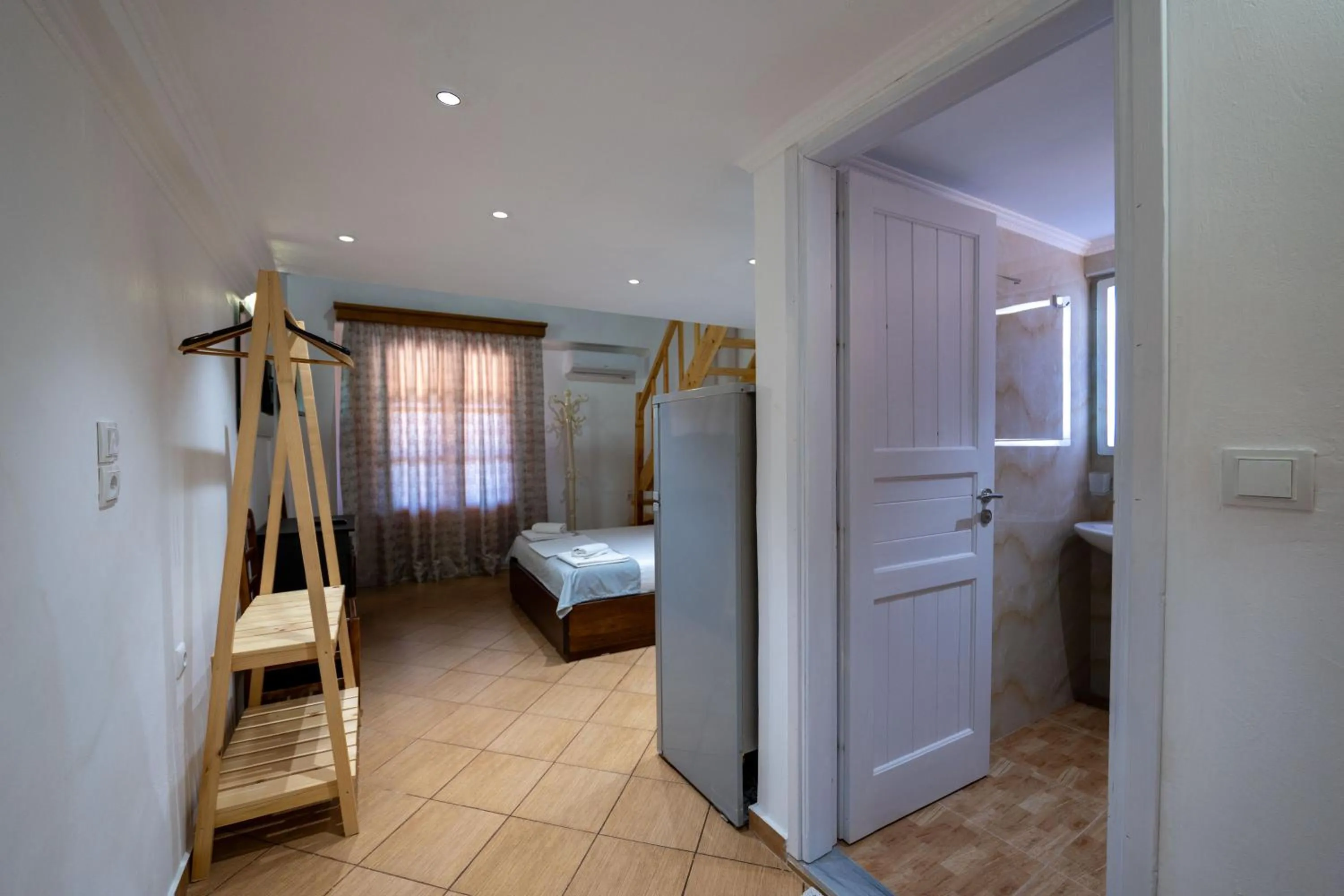 Bed in Apart Hotel Alex
