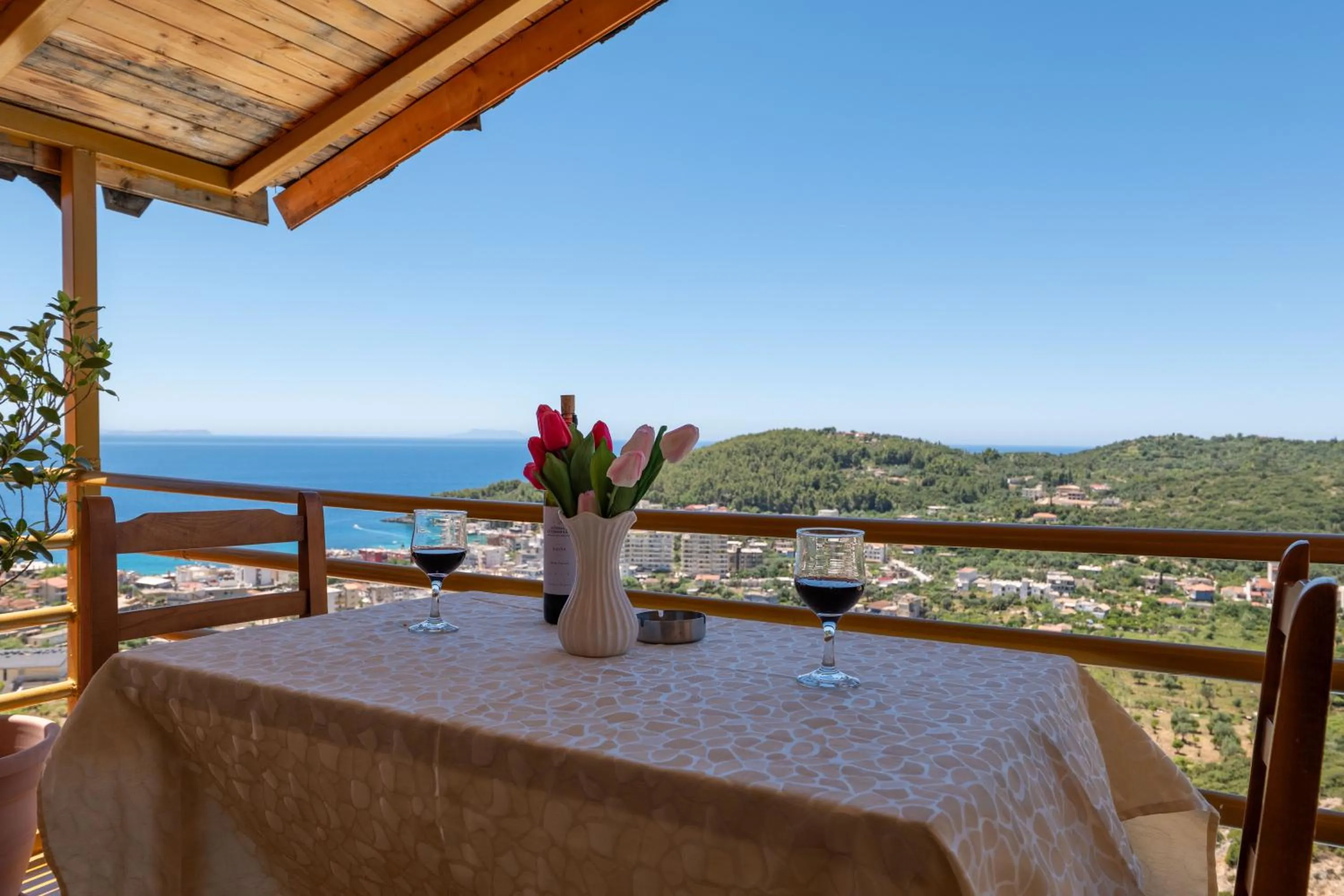 Balcony/Terrace in Apart Hotel Alex