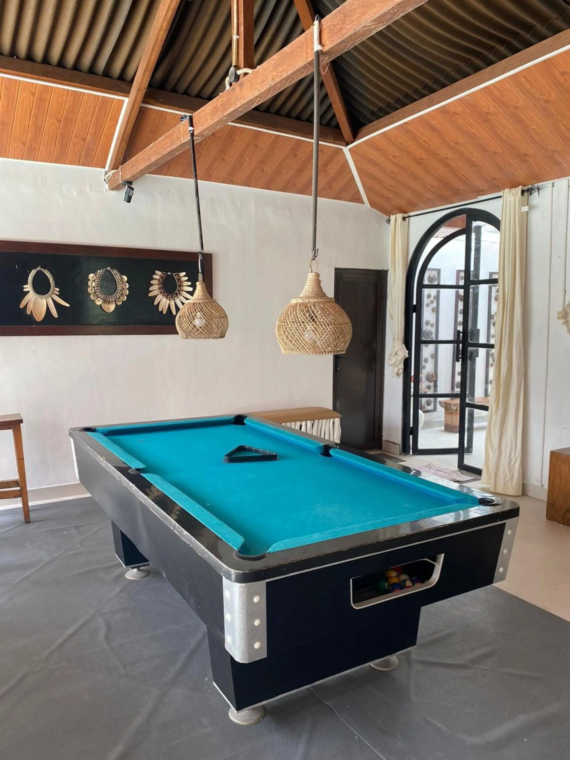 Billiard in Villa Padi Pakem