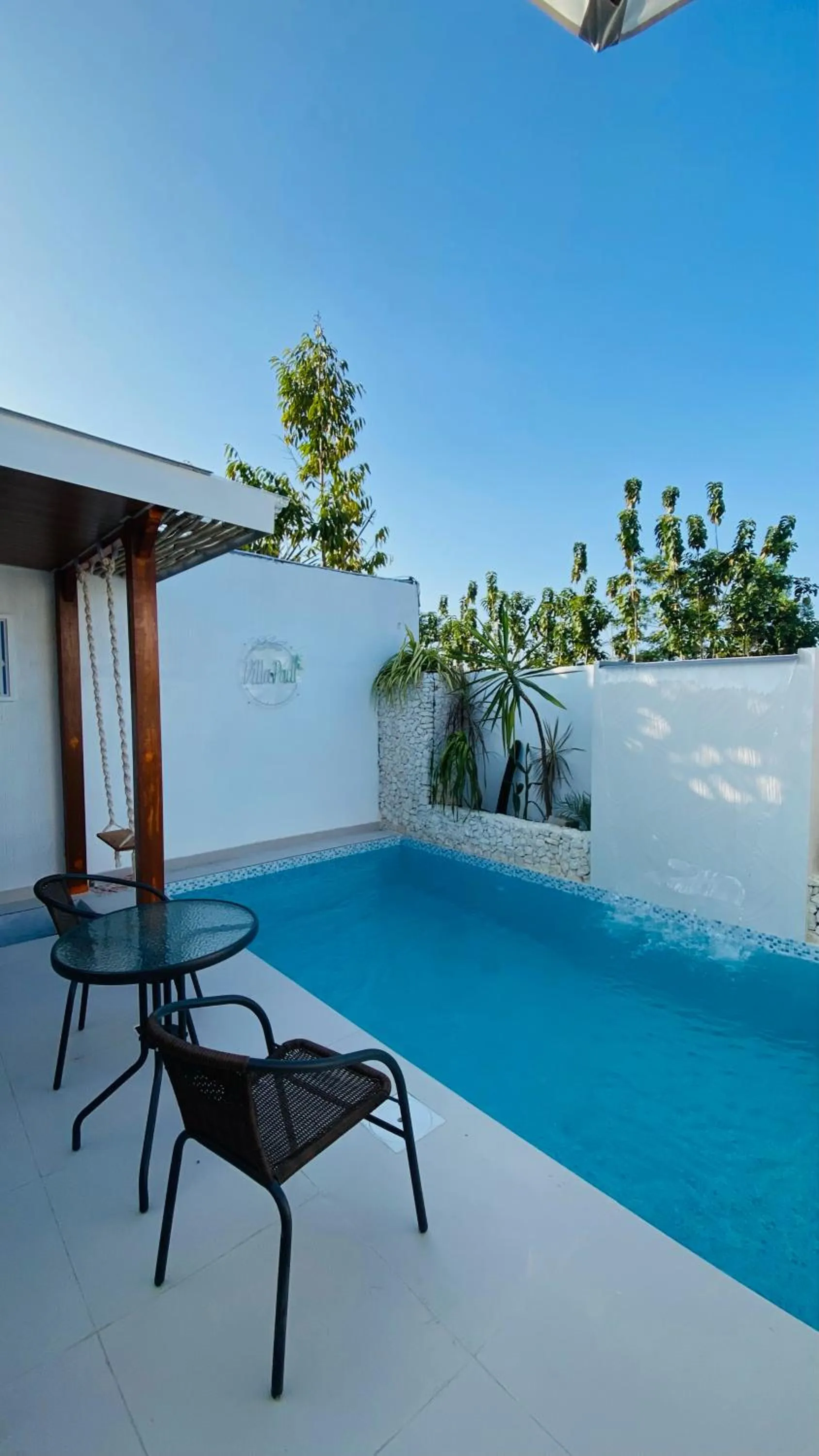 Swimming pool in Villa Padi Pakem