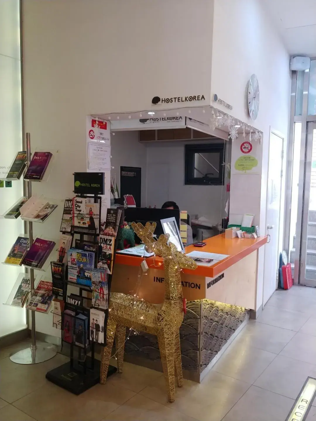 Lobby or reception in Hostel Korea - Changdeokgung Lobby or reception in Hostel Korea - Changdeokgung