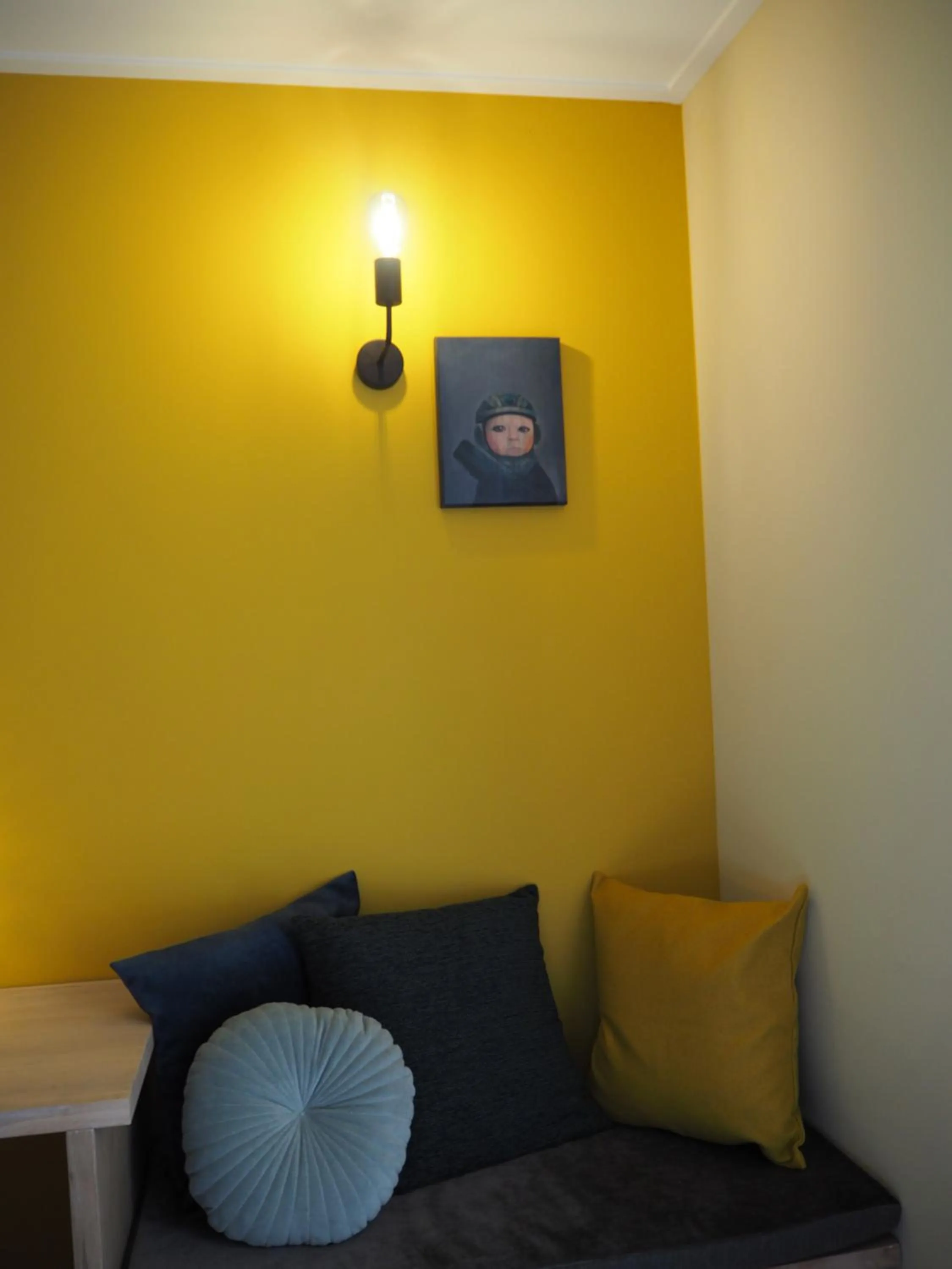 Seating area in Lino City Hotel