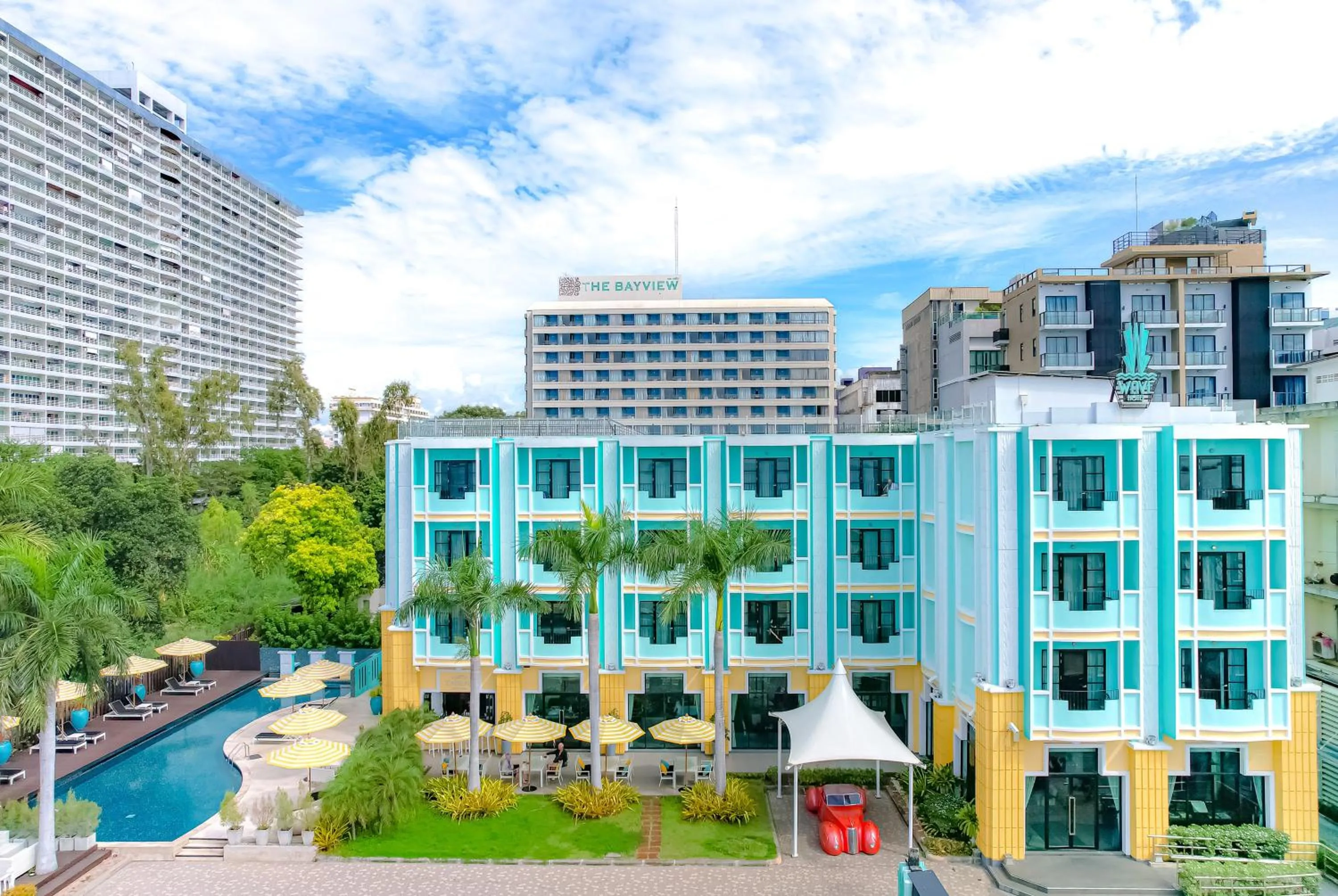 Property building in Wave Hotel Pattaya