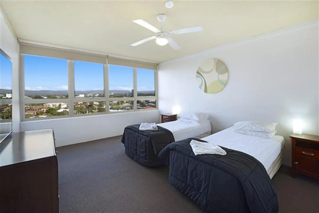 Bed in Condor Apartments by Gold Coast Premium