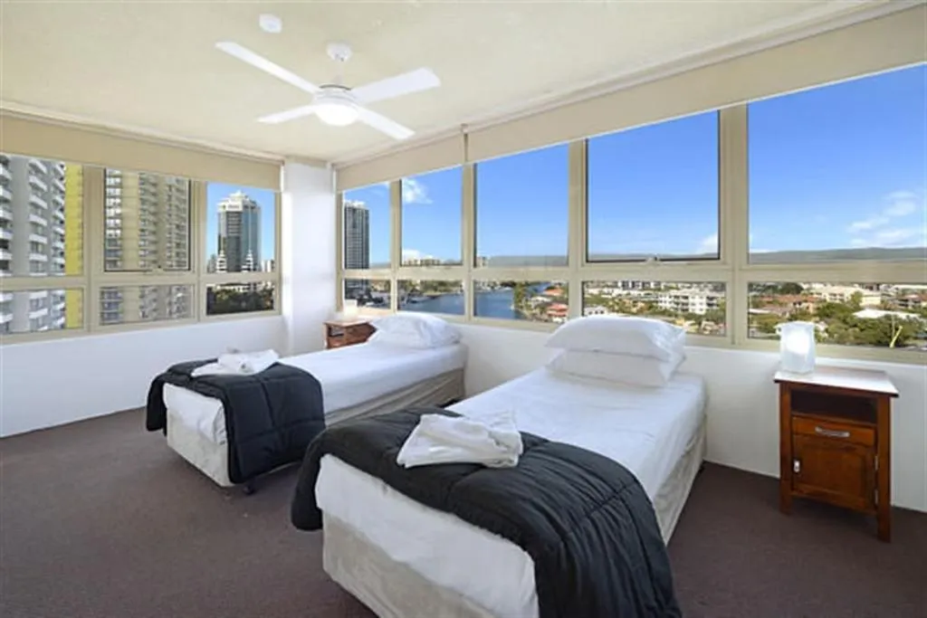 Bed in Condor Apartments by Gold Coast Premium