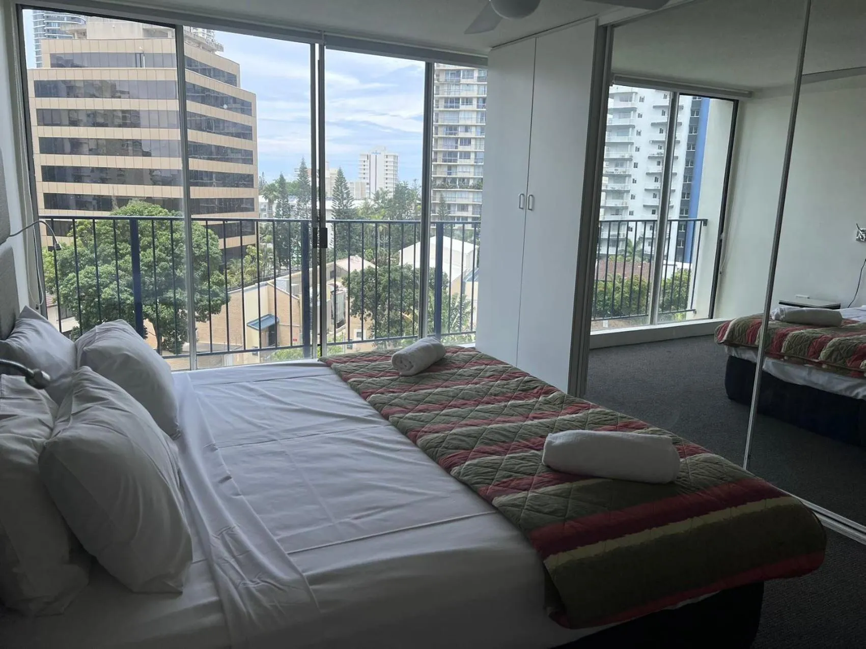 Bed in Condor Apartments by Gold Coast Premium