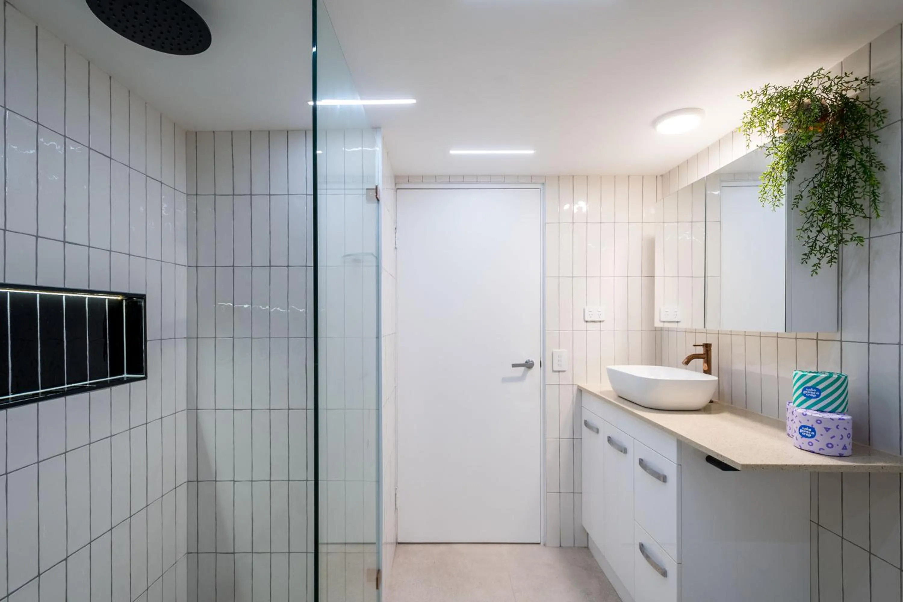 Bathroom in Condor Apartments by Gold Coast Premium