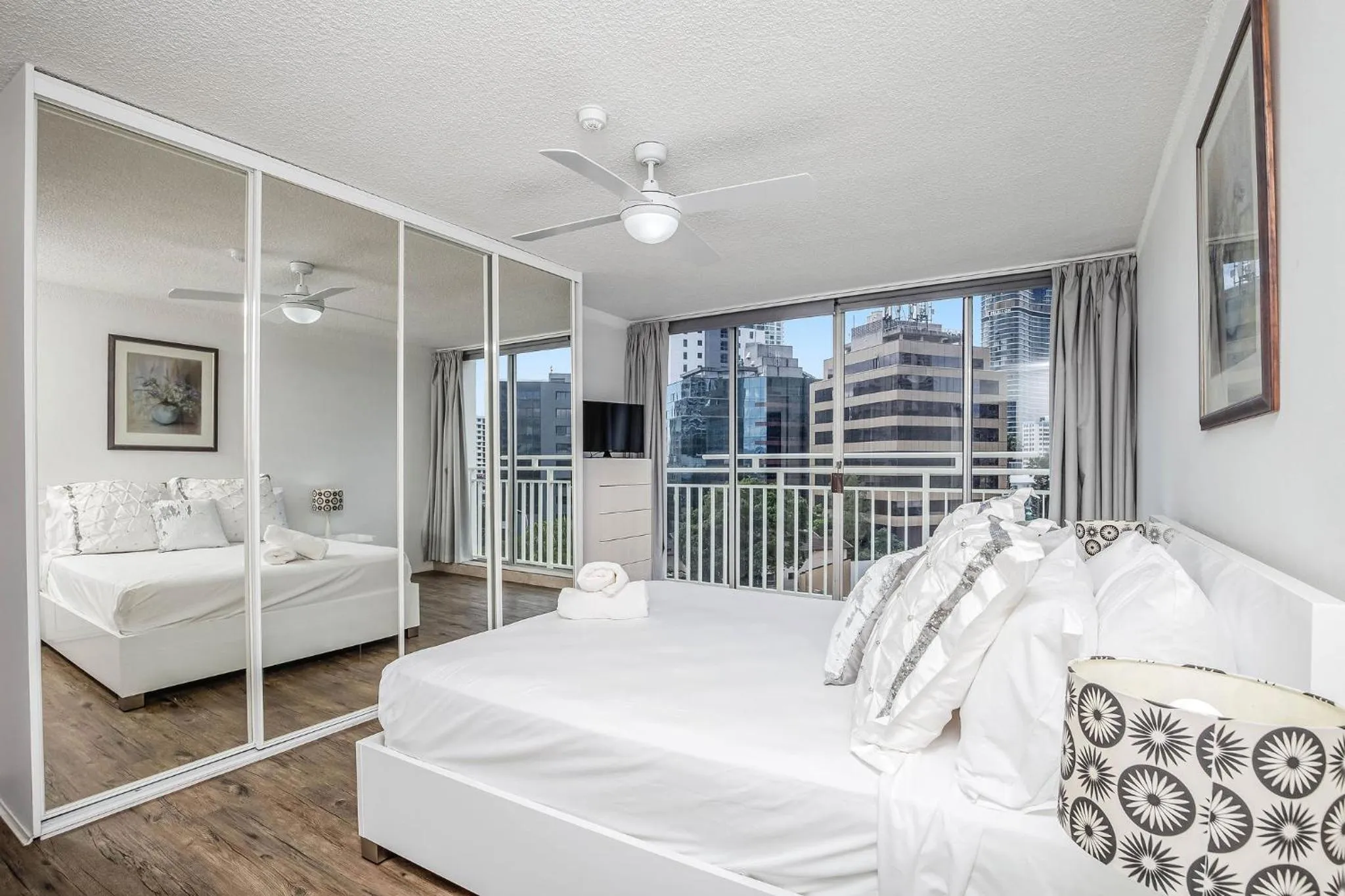 Bed in Condor Apartments by Gold Coast Premium