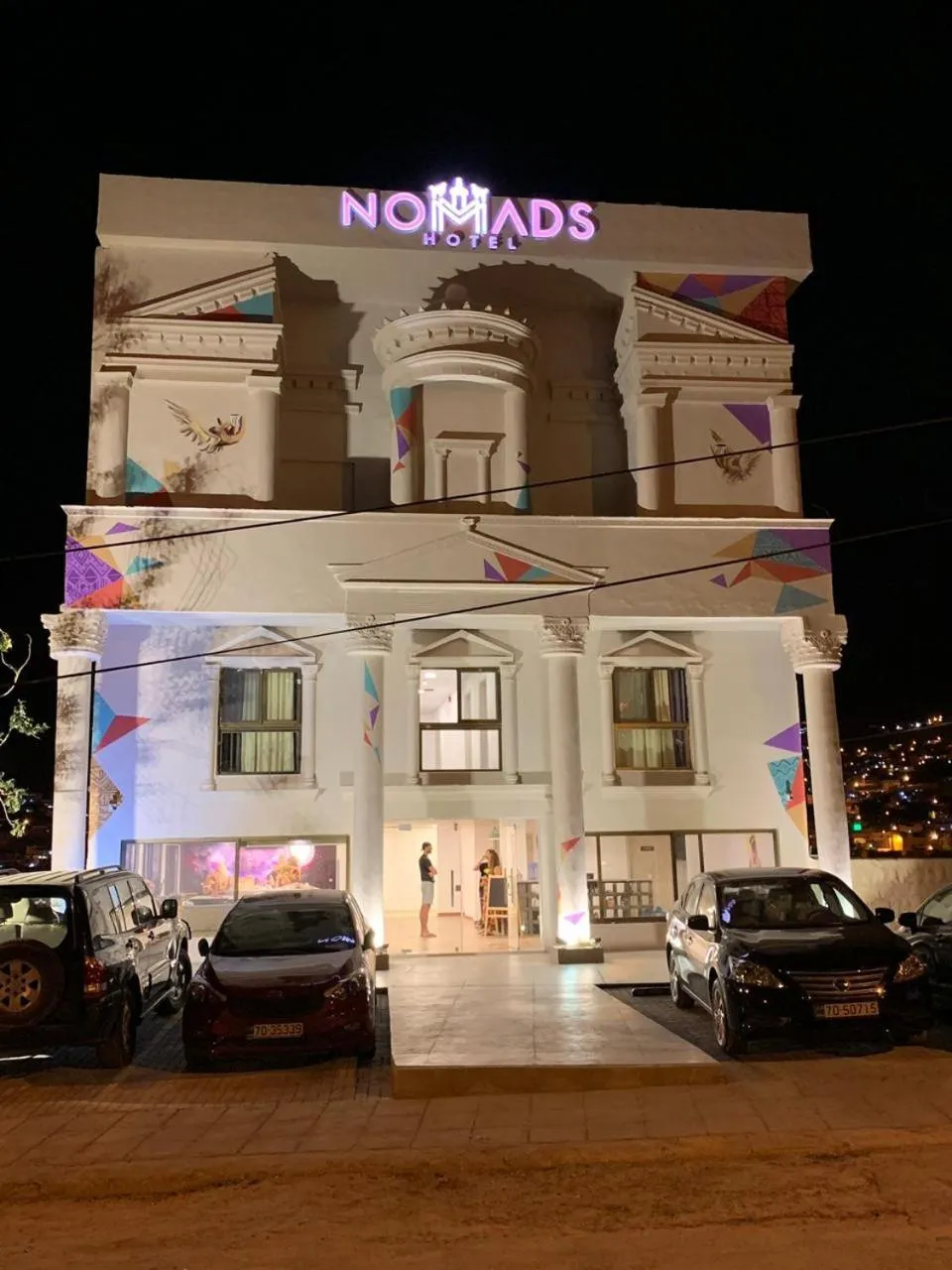 Property building in Nomads Hotel
