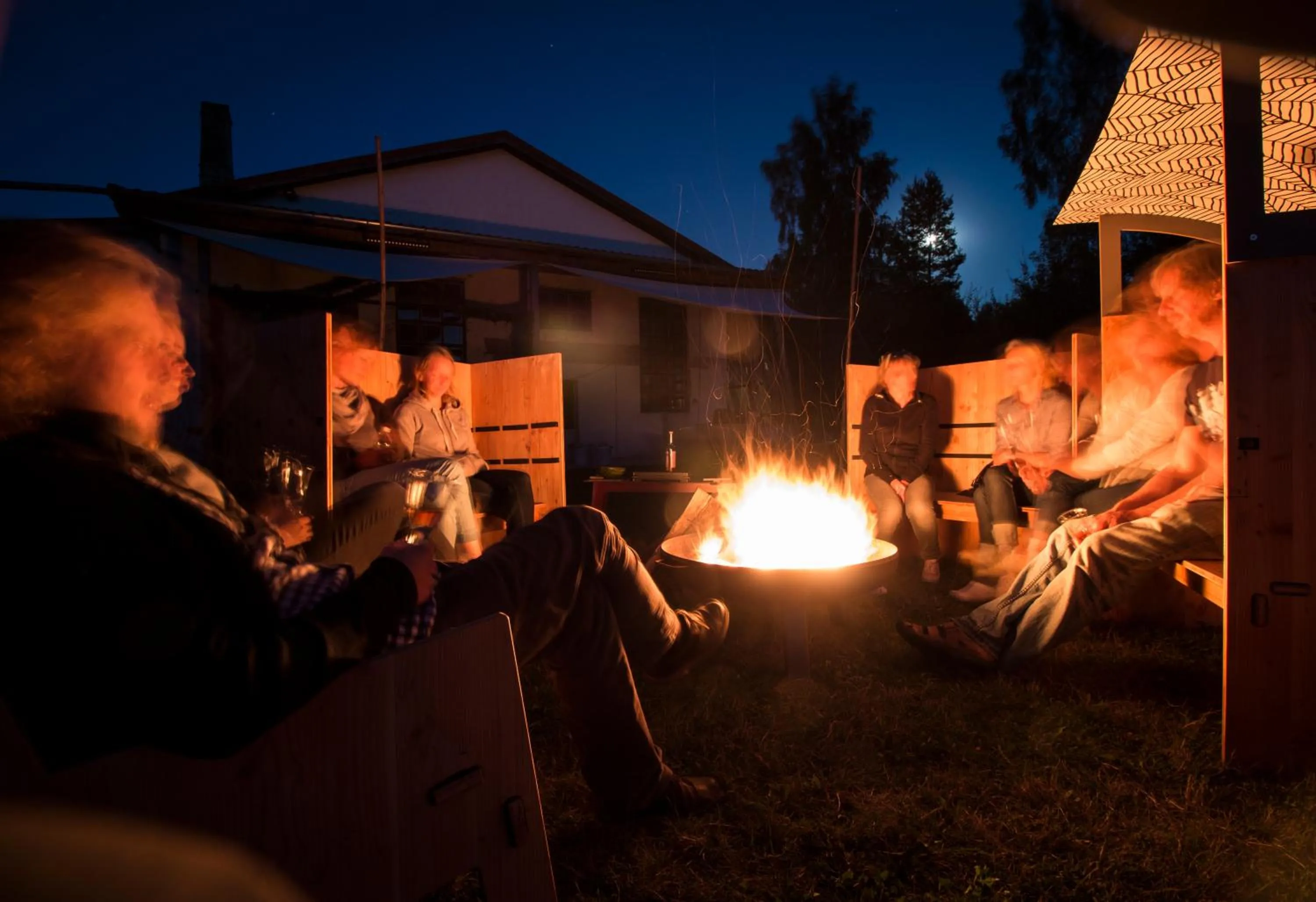 Seating area in destinature Dorf Hitzacker
