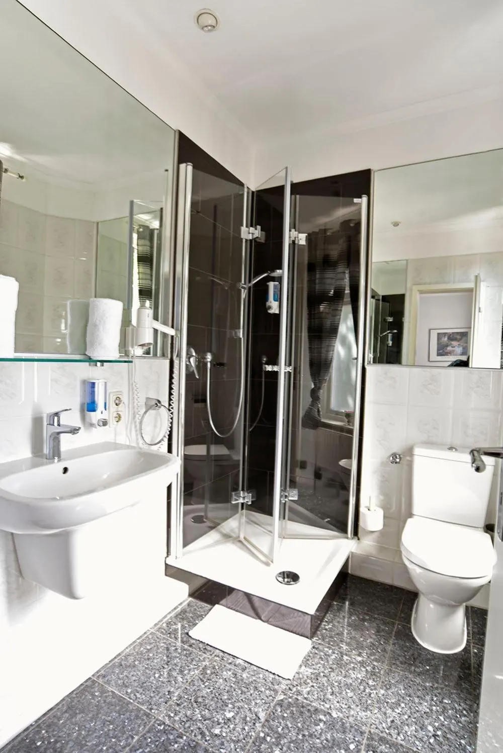 Decorative detail in Hotel Stadt Hamburg