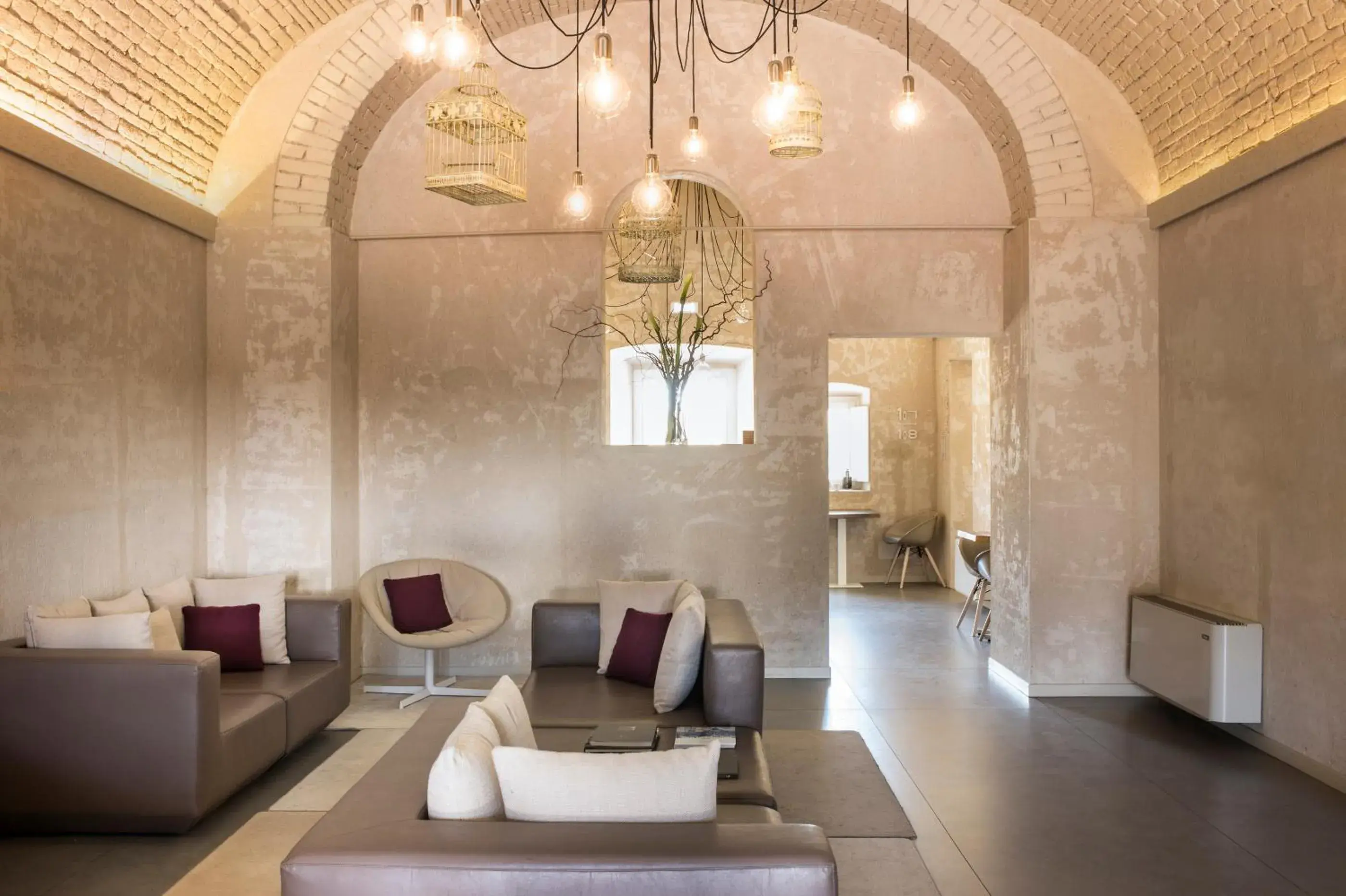 Lobby or reception in Hotel & Resort Le Colombare Lobby or reception in Hotel & Resort Le Colombare