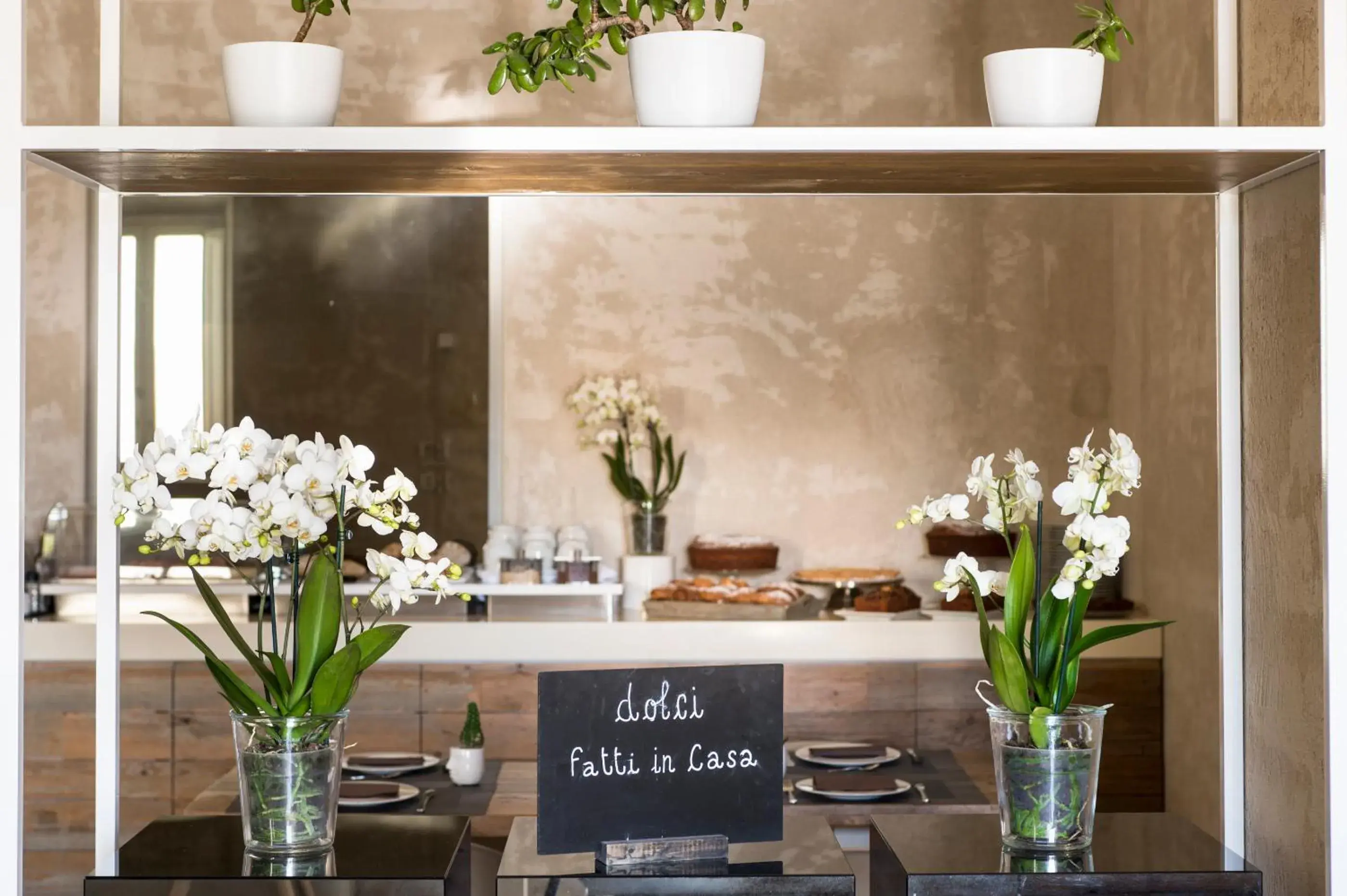 Buffet breakfast in Hotel & Resort Le Colombare Buffet breakfast in Hotel & Resort Le Colombare