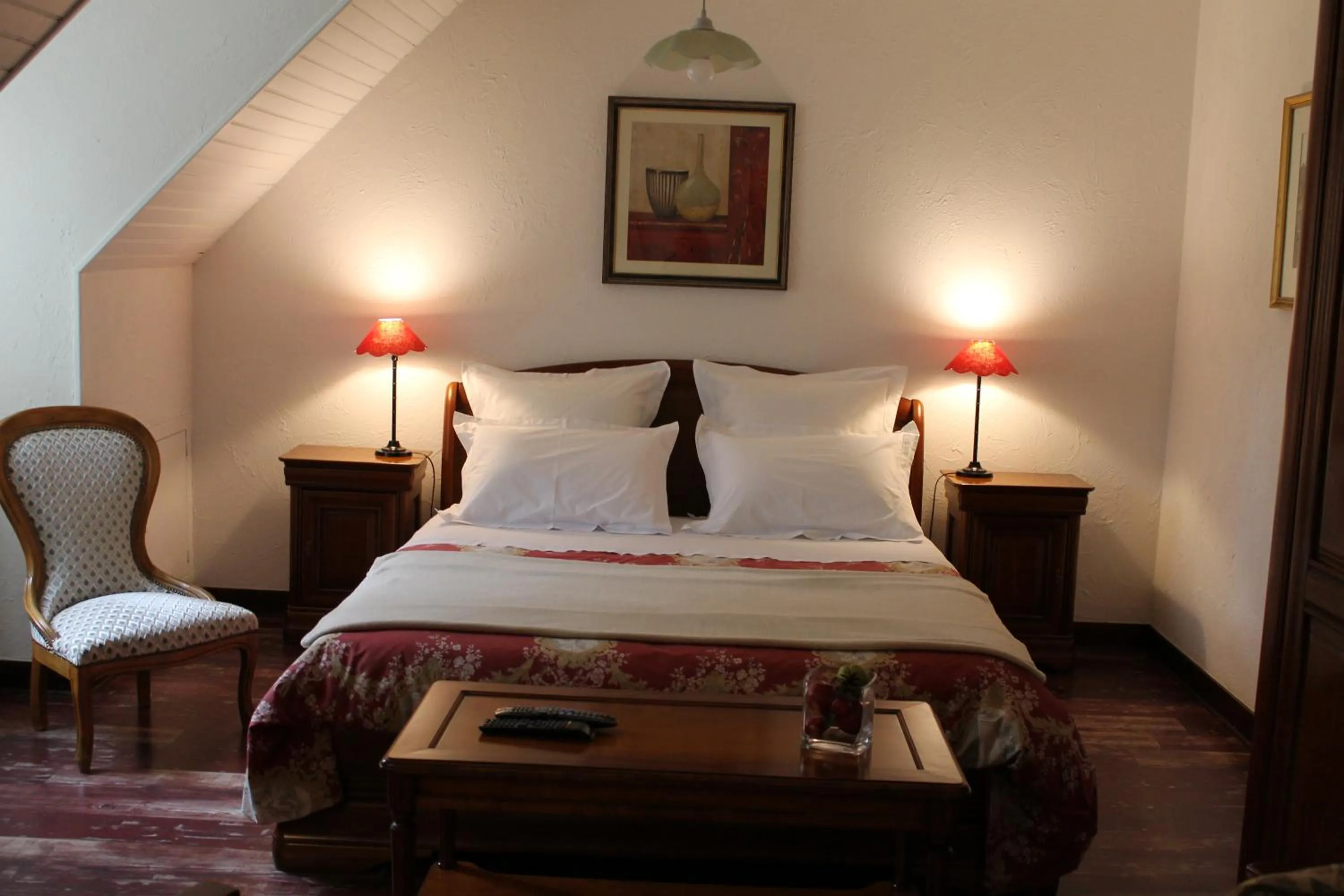 Bedroom, Bed in Chambres d'hôtes La Brillève