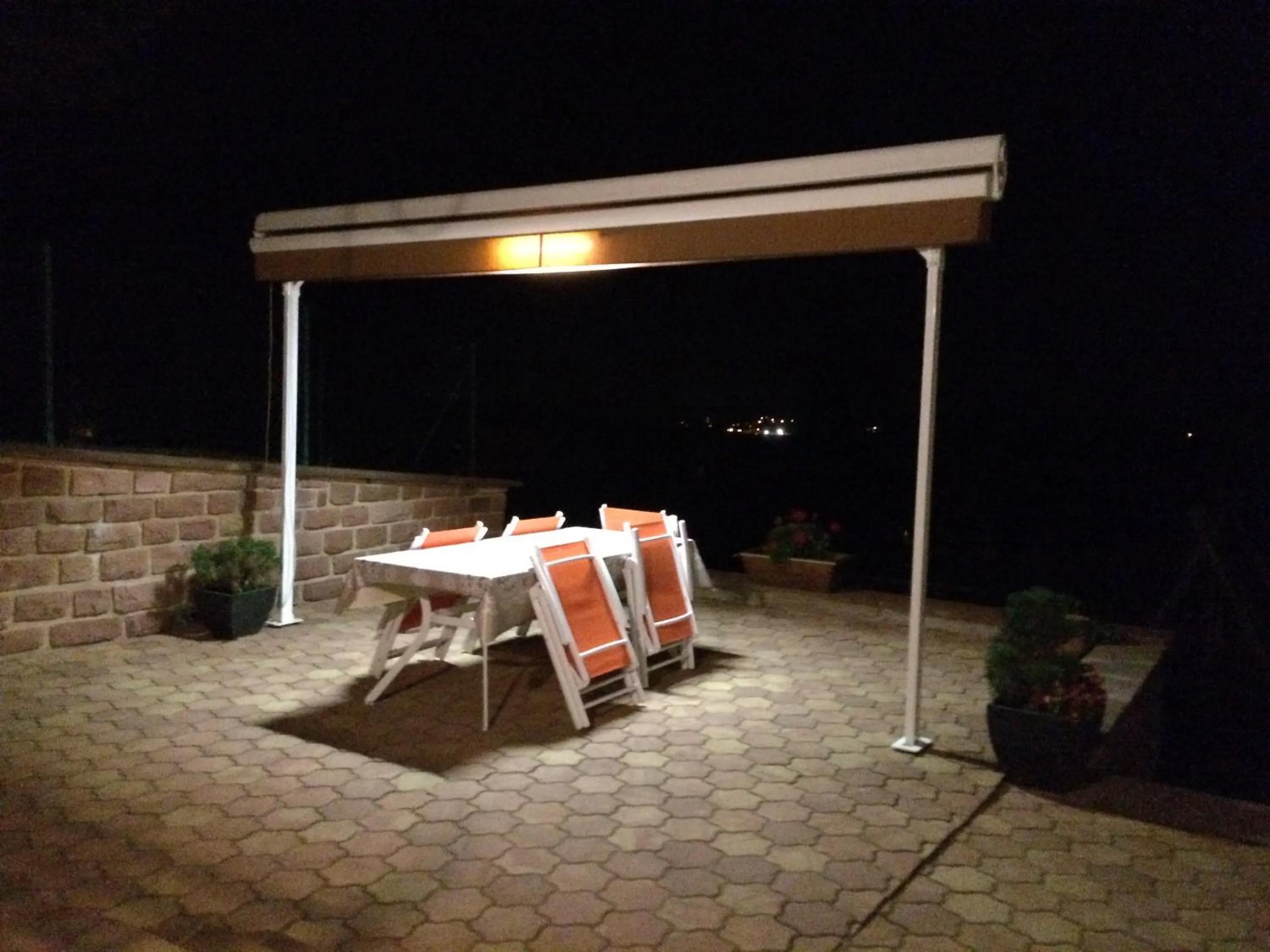 Patio in Gîte L'Instant Durable