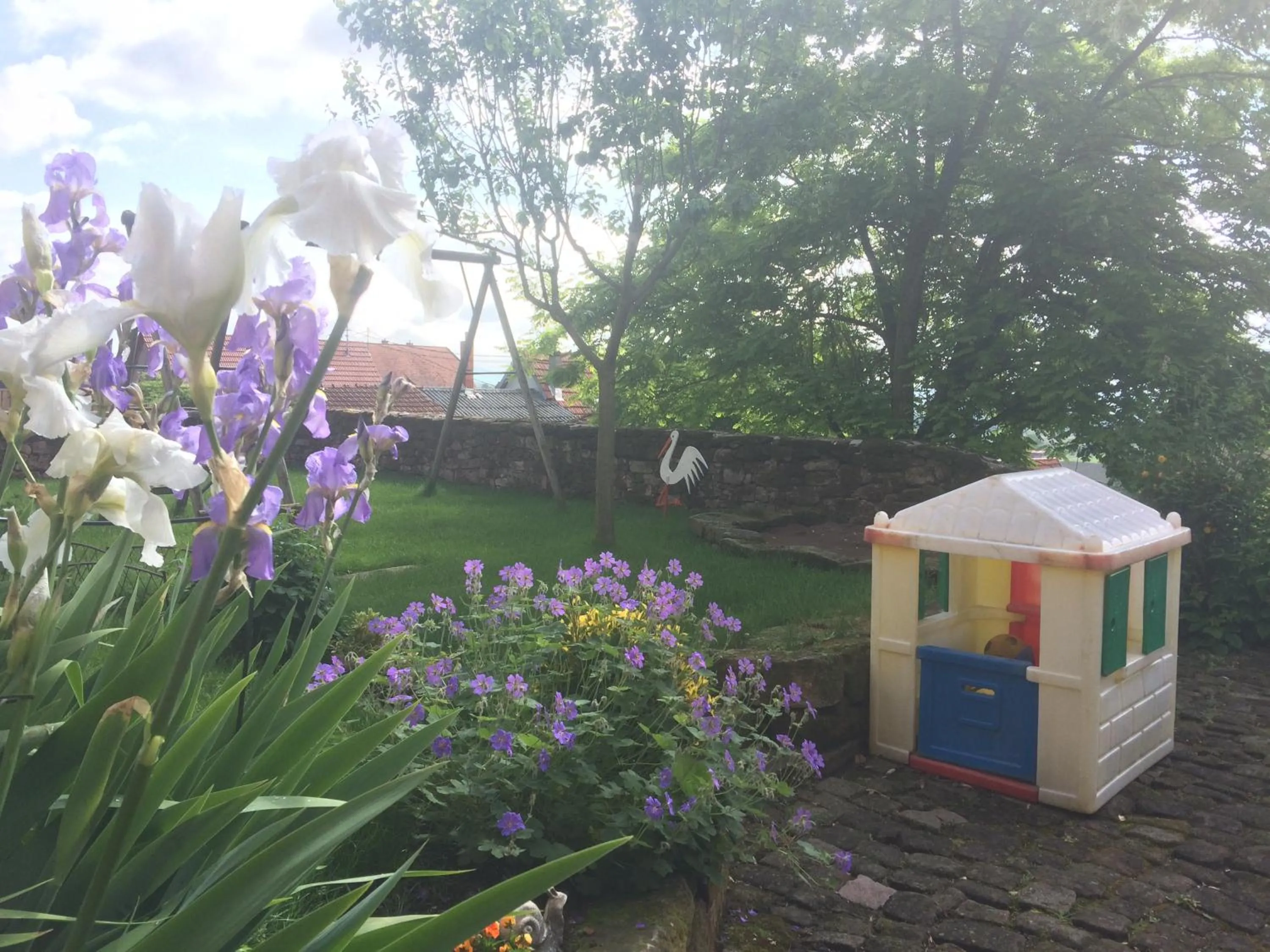 Garden in Gîte L'Instant Durable