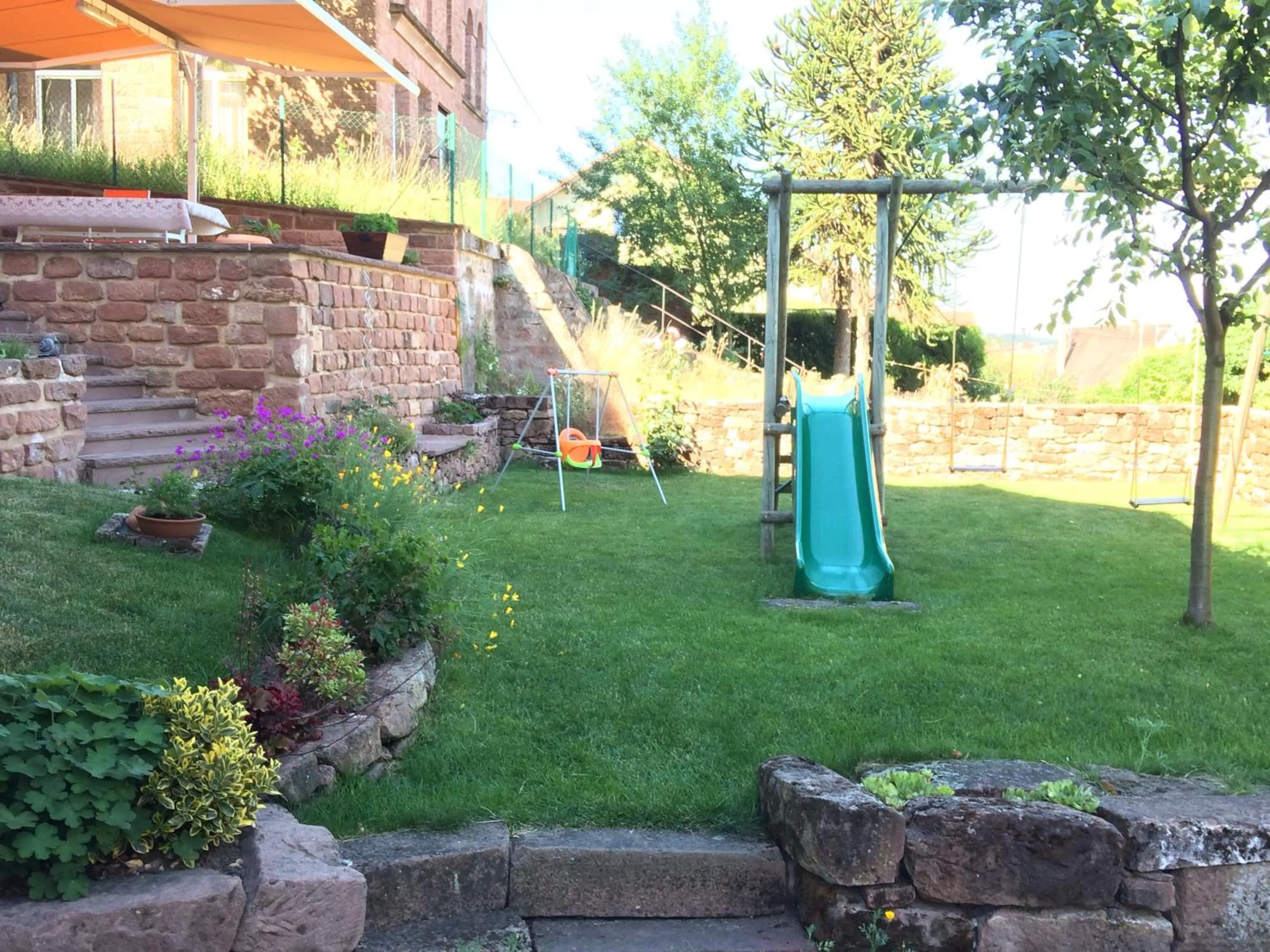 Garden in Gîte L'Instant Durable